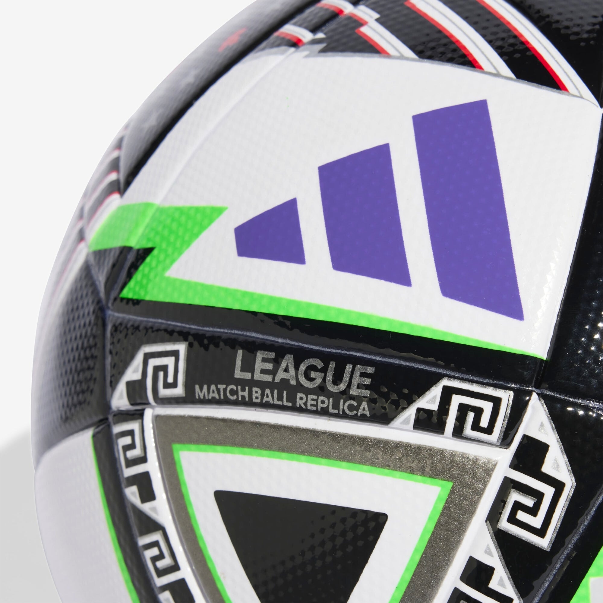 adidas Leagues Cup 24 League Soccer Ball - White / Black / Active Purple