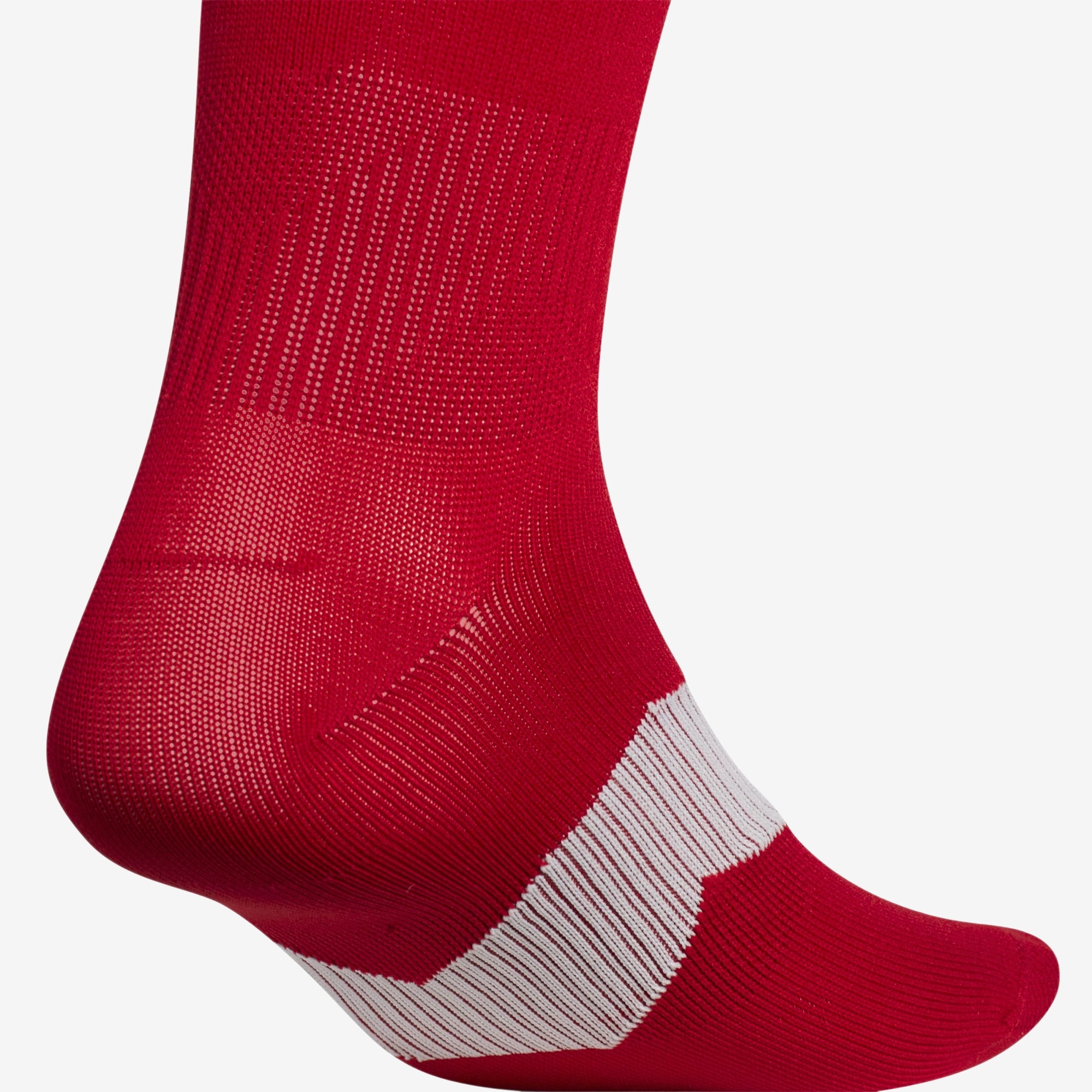 adidas Metro Over-the-Calf Socks - Team Power Red / Clear Grey / White