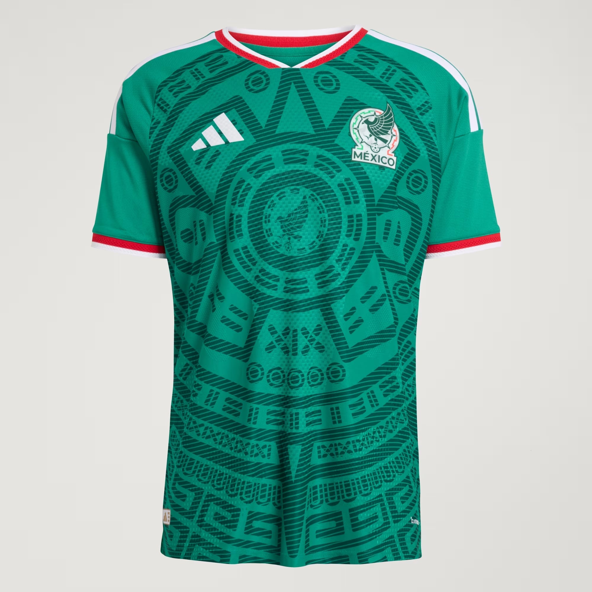 adidas Mexico 2026 Match Home Men's CLIMACOOL+ Soccer Authentic Jersey - Bold Green