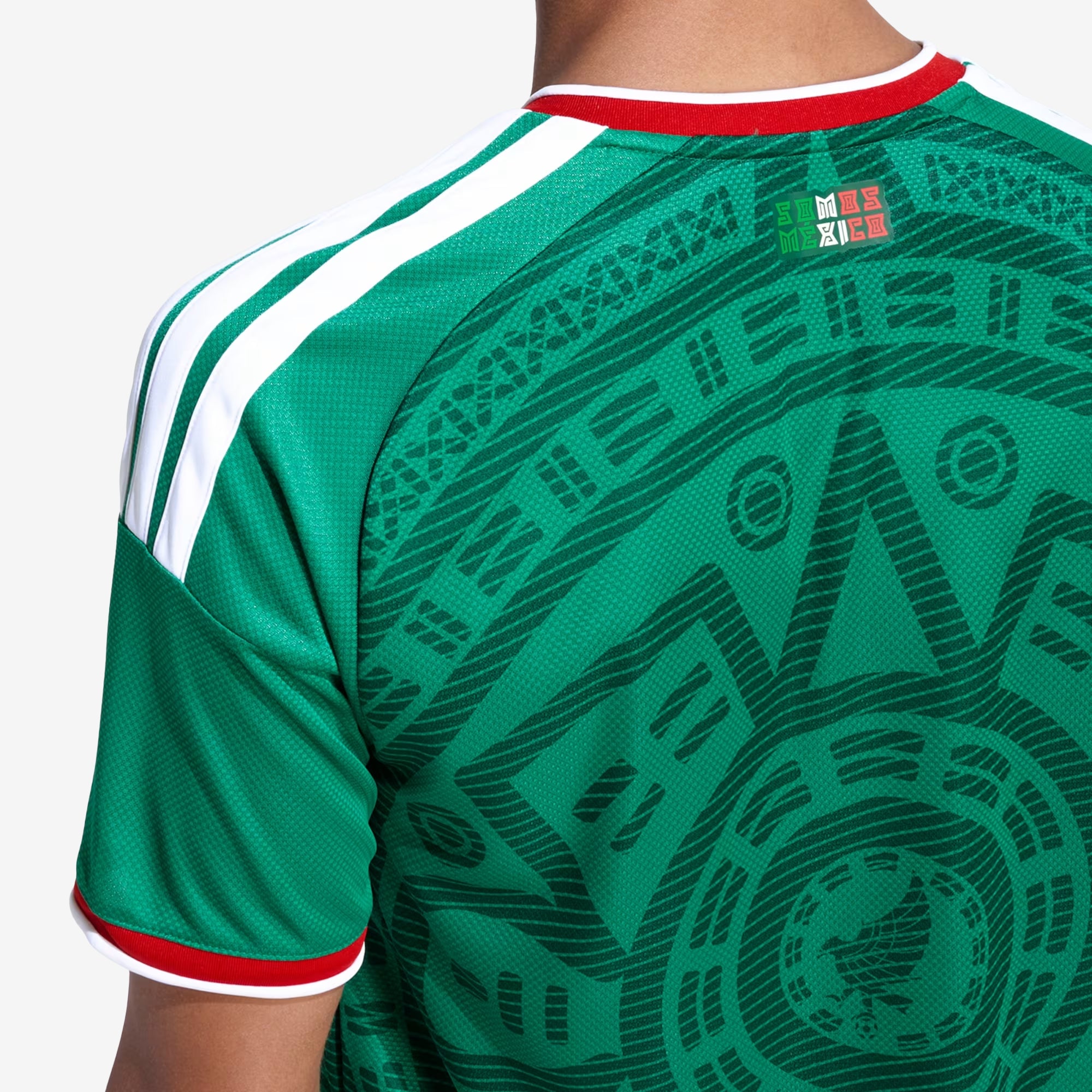 adidas Mexico 2026 Stadium Home Men's Soccer Jersey - Bold Green