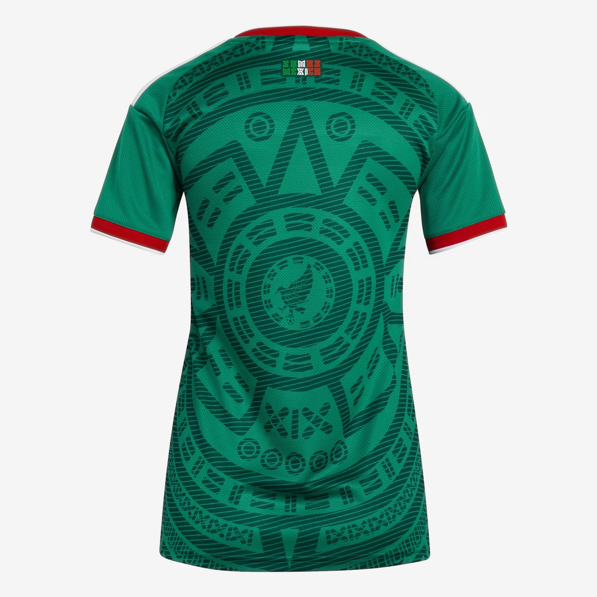 adidas Mexico 2026 Stadium Home Women's Soccer Replica Jersey - Bold Green