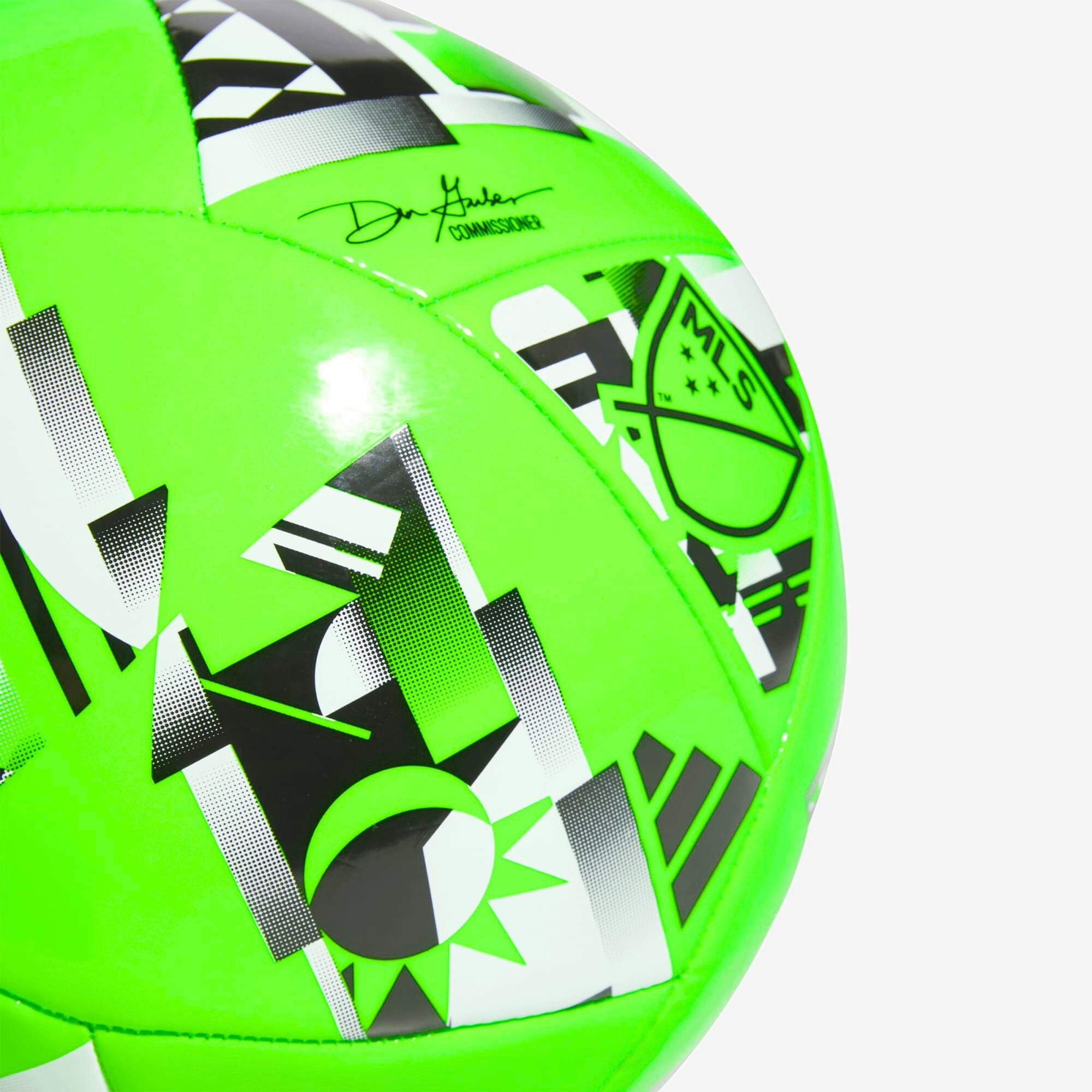 adidas MLS 24 Club Soccer Ball - Solar Green