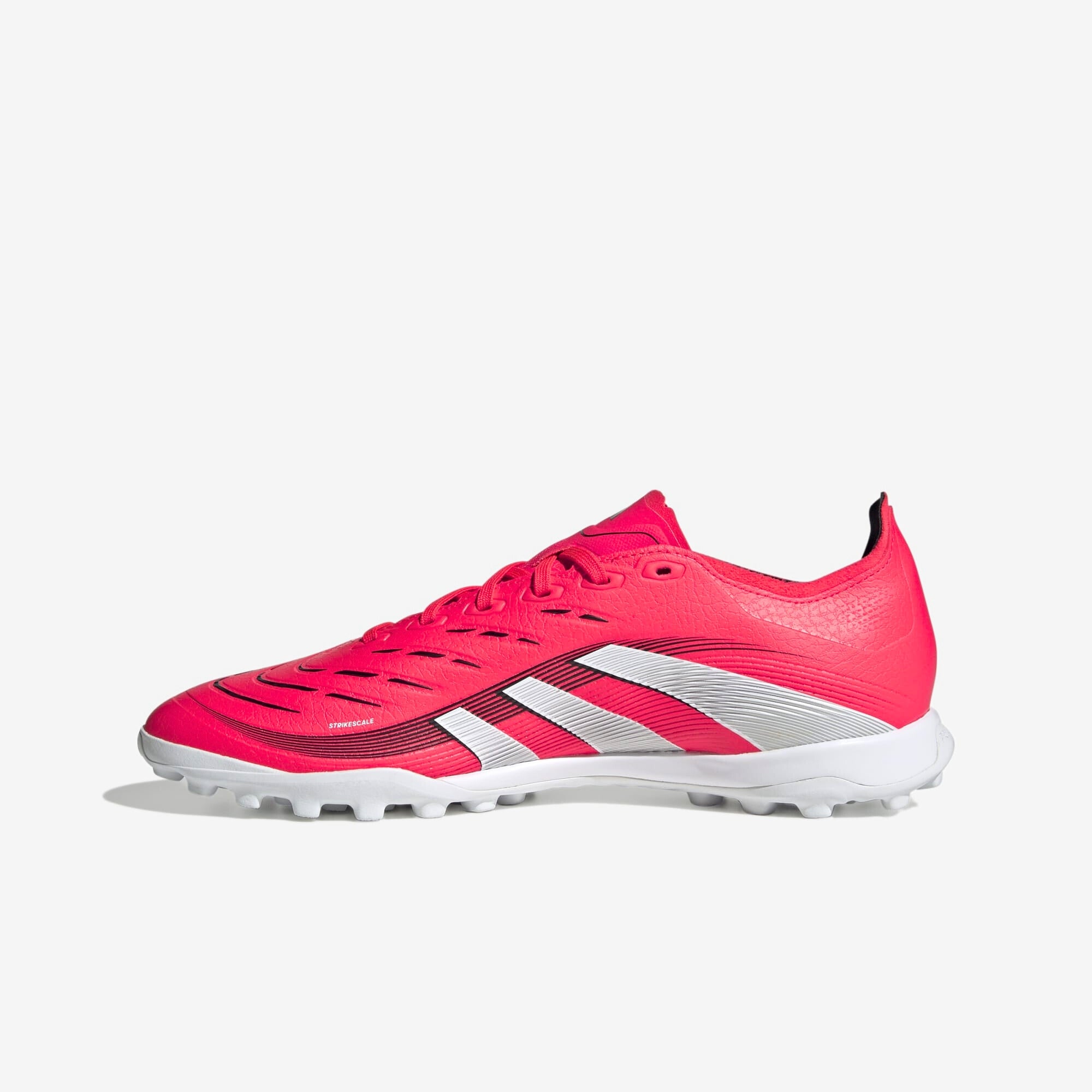 adidas Predator League TF Low-Top Soccer Shoes - Lucid Red / Cloud White / Core Black