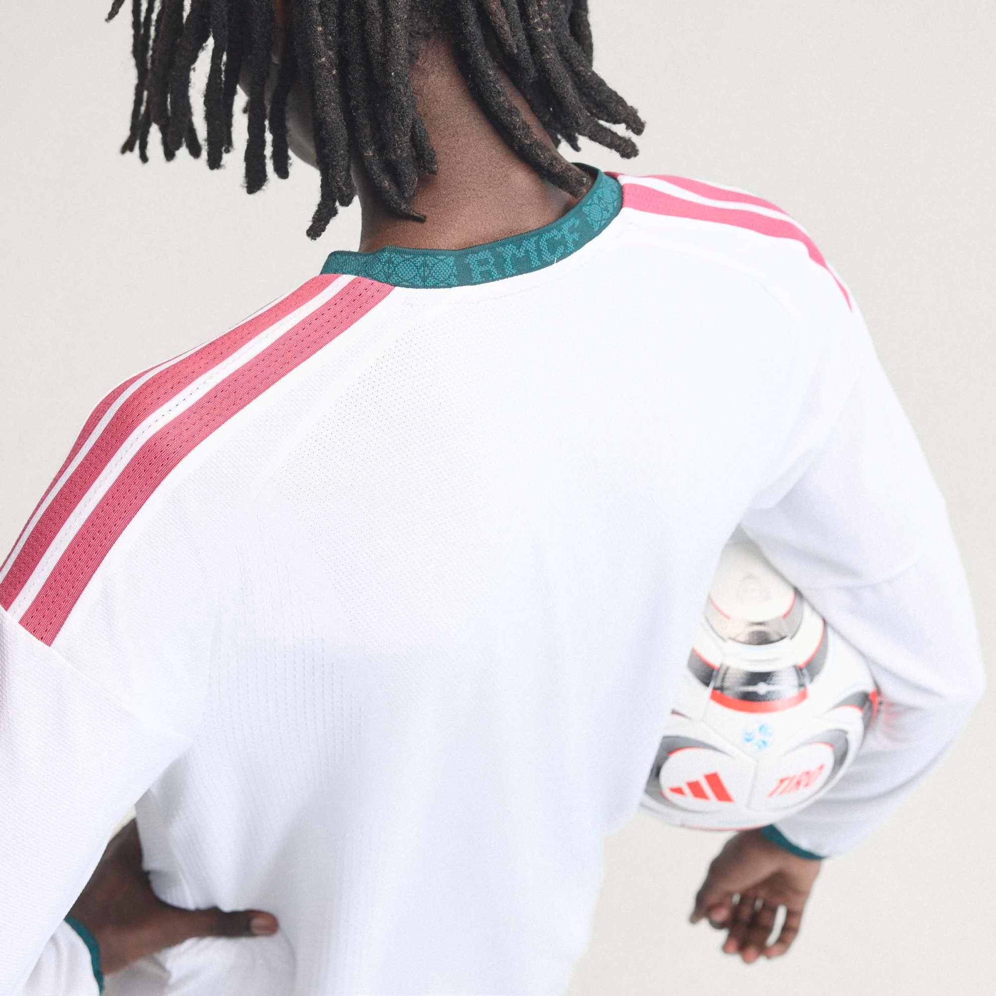 adidas Real Madrid 2026/27 Match Home Men's Soccer Authentic Long-Sleeve Jersey - White