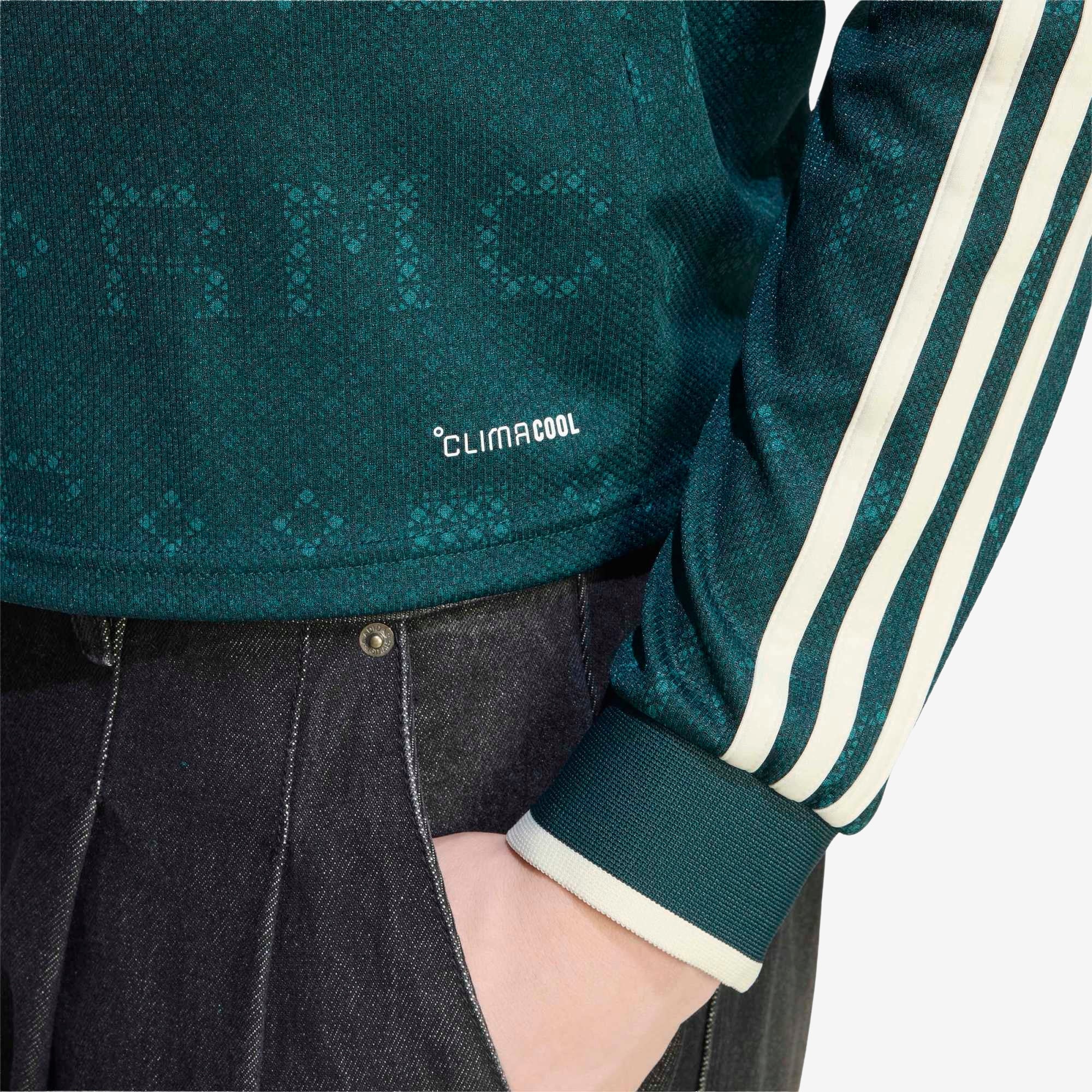 adidas Real Madrid 2026/27 Stadium Away Men's Soccer Long-Sleeve Jersey - Aurora Ivy