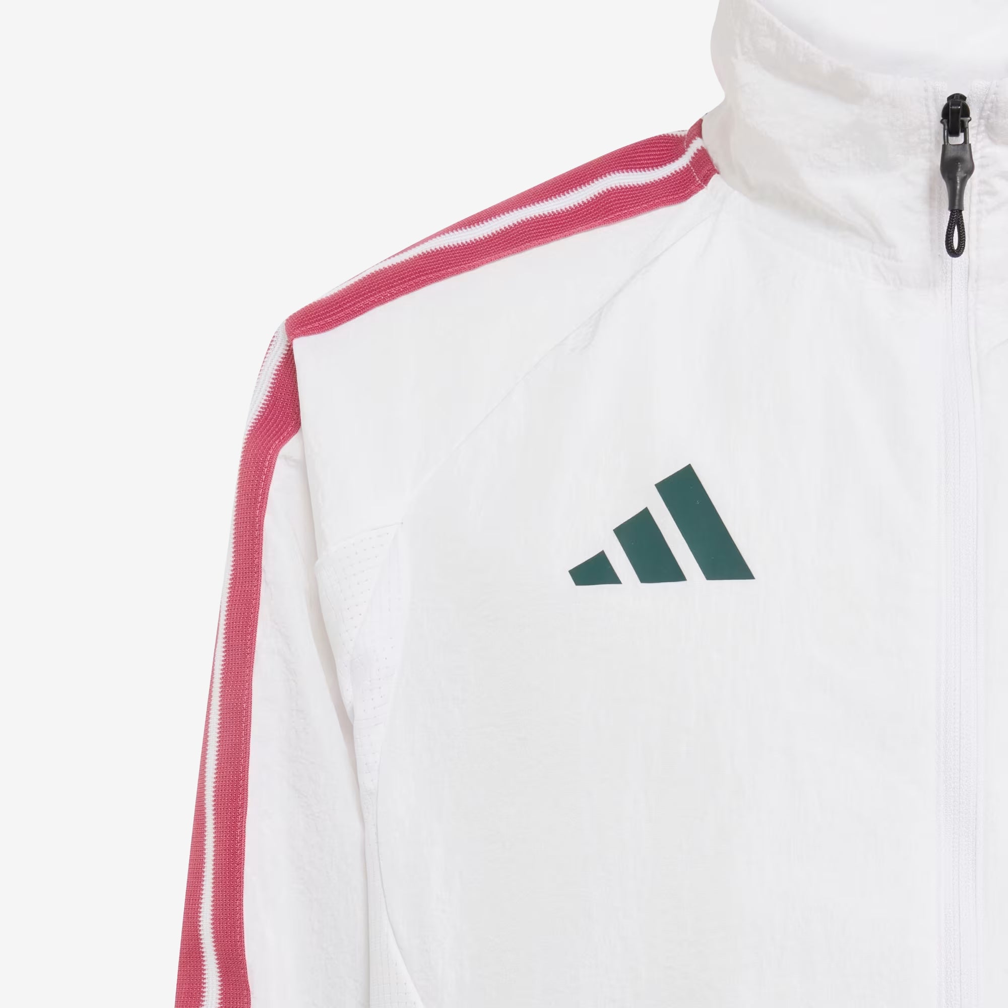 adidas Real Madrid Home Anthem Big Kids' Full-Zip Soccer Jacket - White