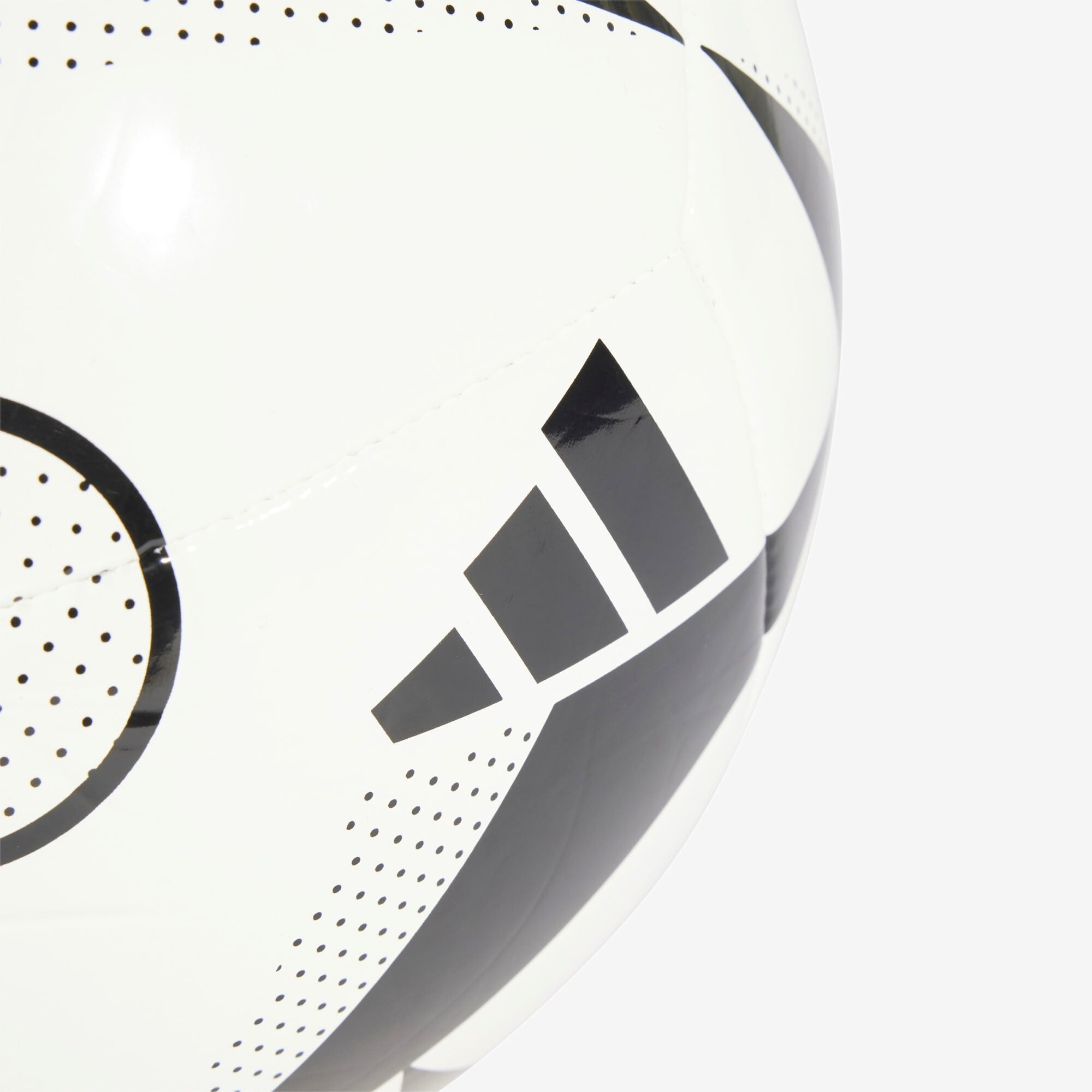 adidas Real Madrid Home Club Soccer Ball - White / Black / Sky Tint