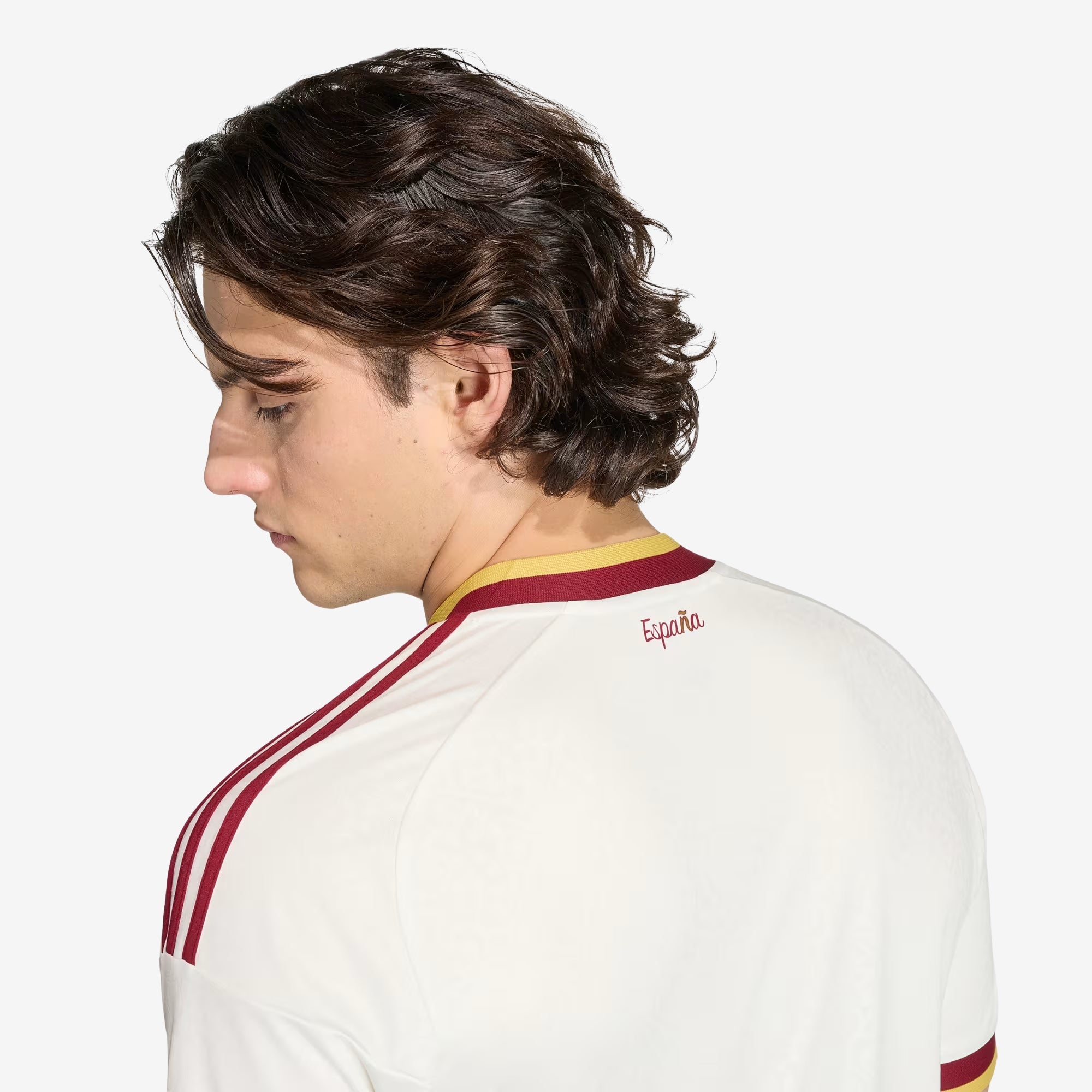 adidas Spain 2026 Stadium Away Men's Soccer Jersey - Off White