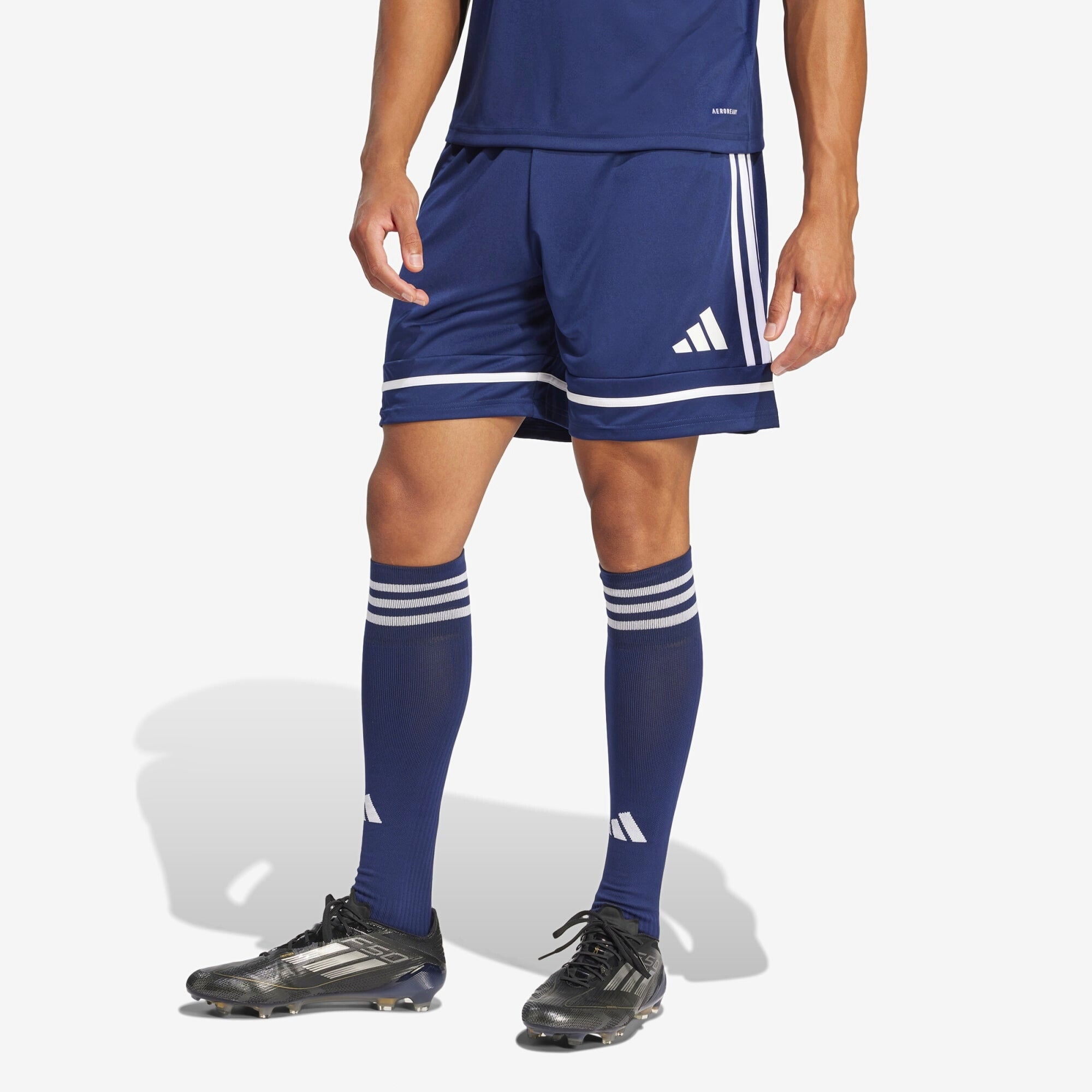 adidas Squadra 25 Men's Soccer Shorts - Team Navy Blue 2 / Team Navy Blue 2 / White