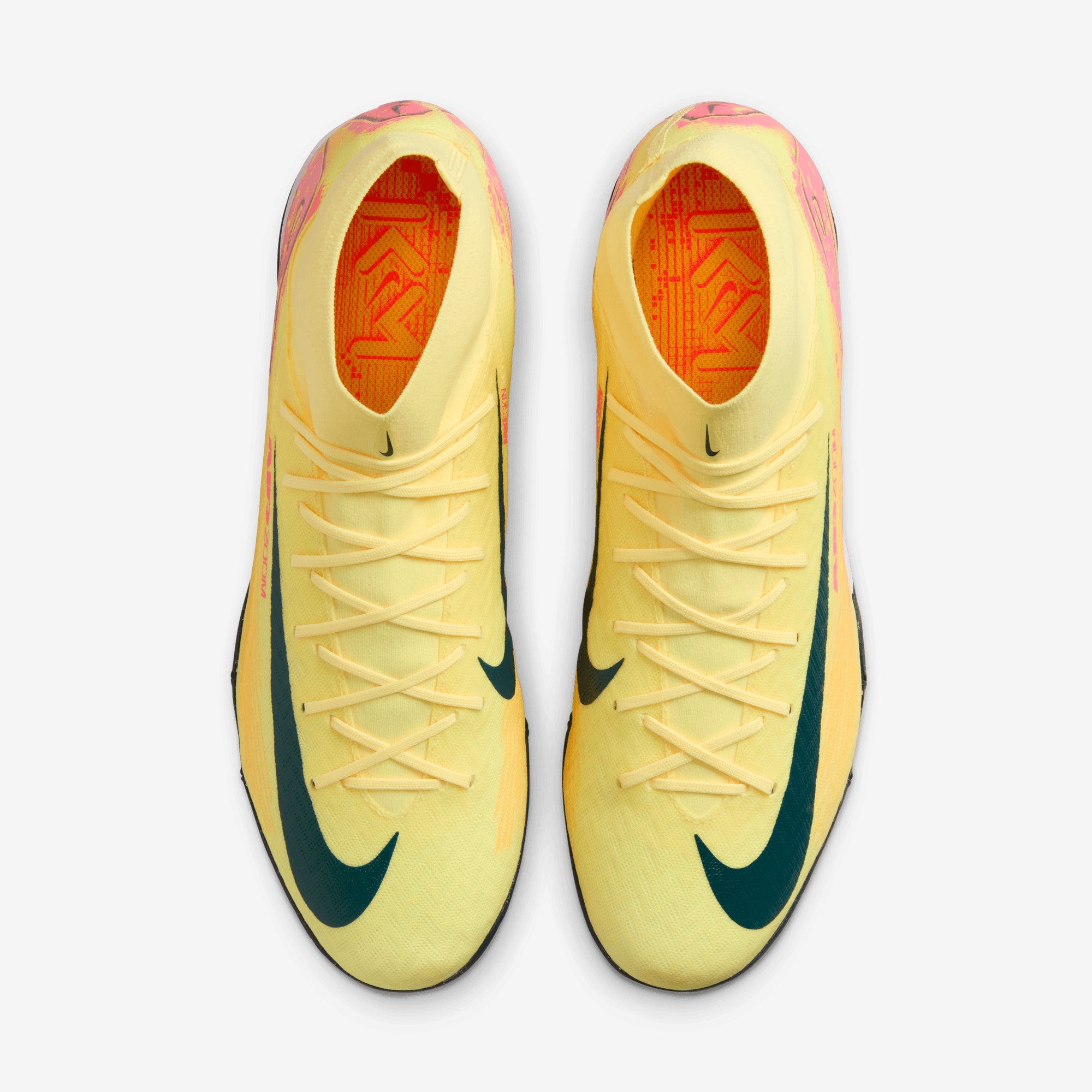 Nike Mercurial Superfly 10 Academy "Kylian Mbappé" TF High-Top Soccer Shoes - Lt Laser Orange/Armory Navy