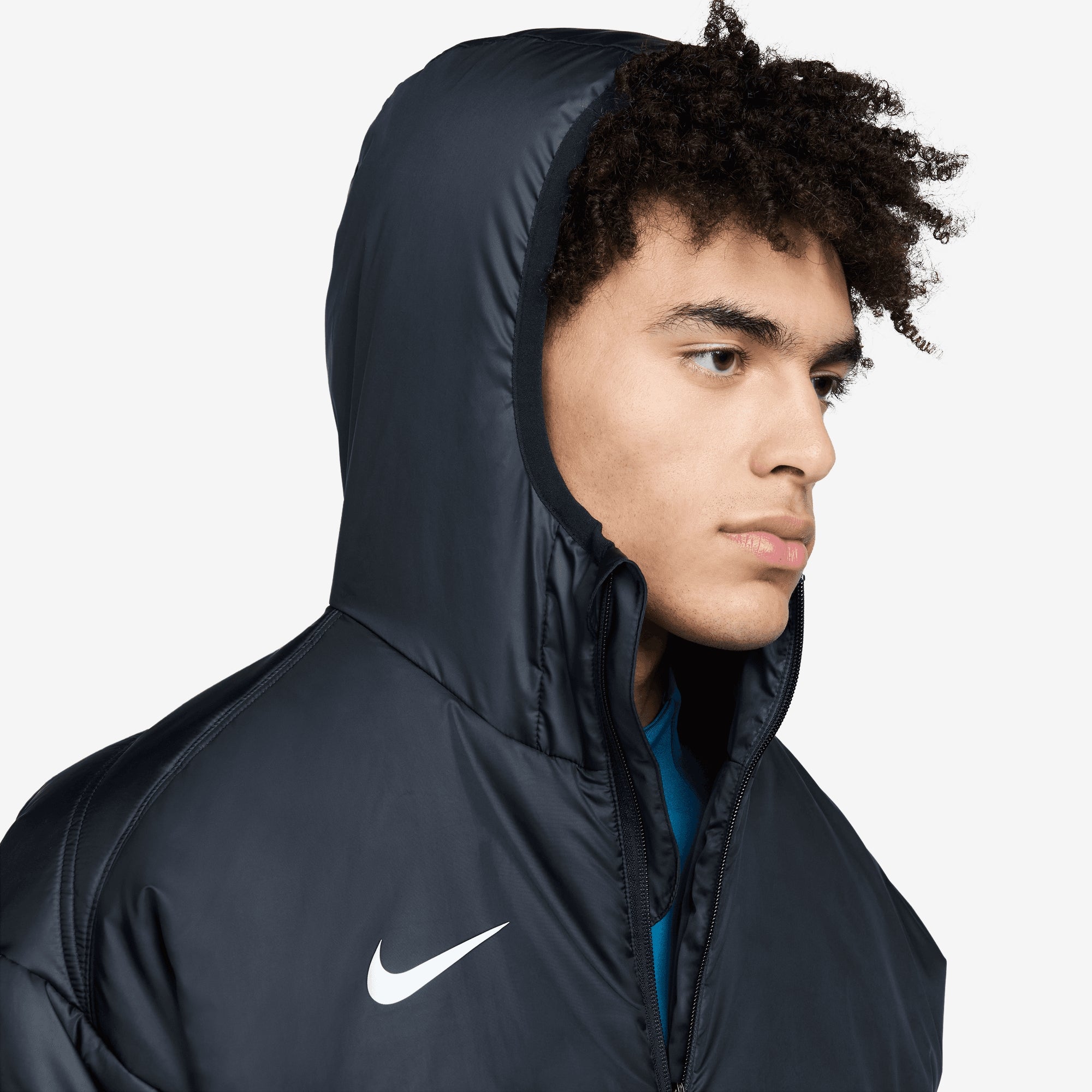 Nike Academy Pro 24 Fall Men's Therma-FIT Soccer Jacket - Black/White