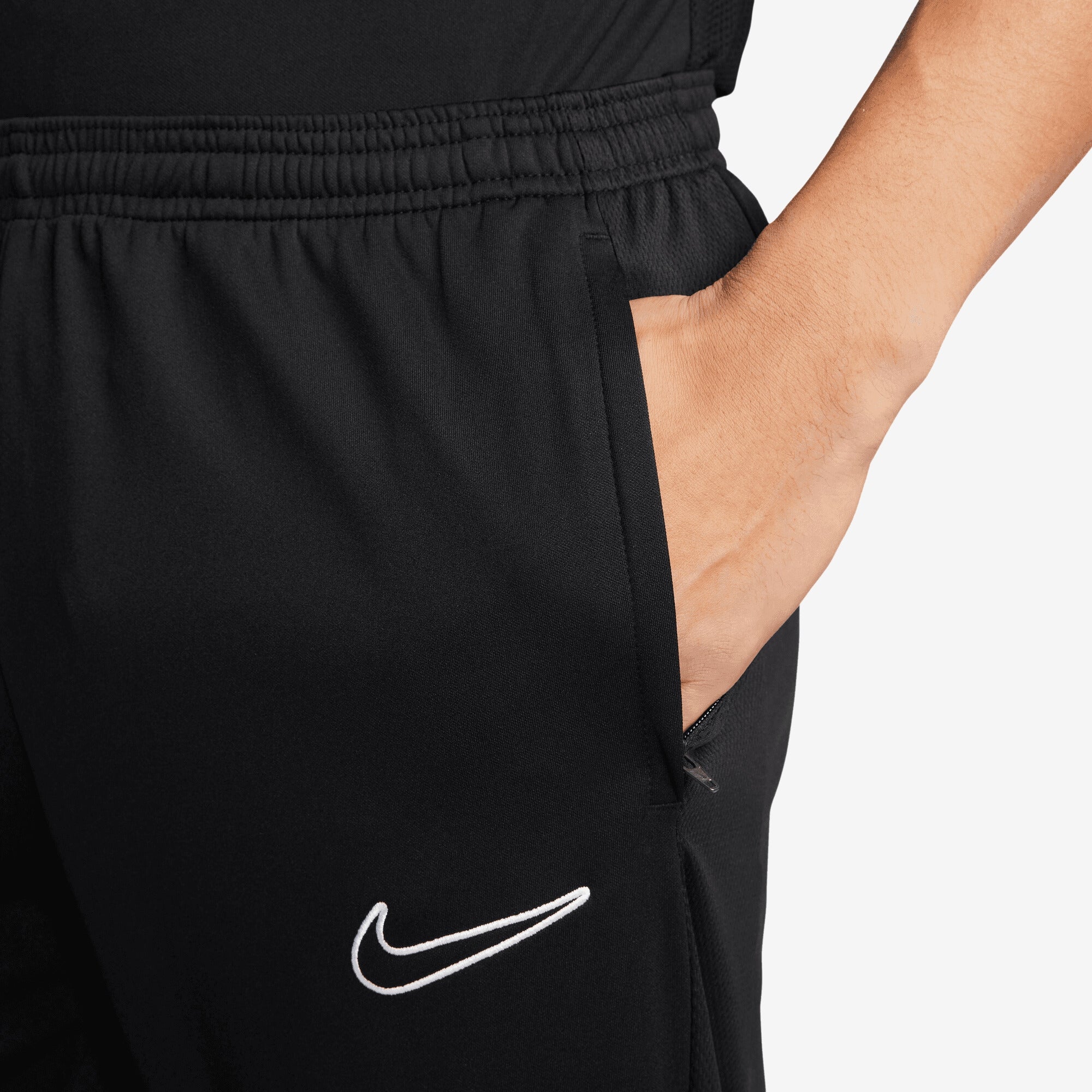 Nike Dri-FIT Academy Men's Knit Soccer Pants (Stock) - Black/White/White