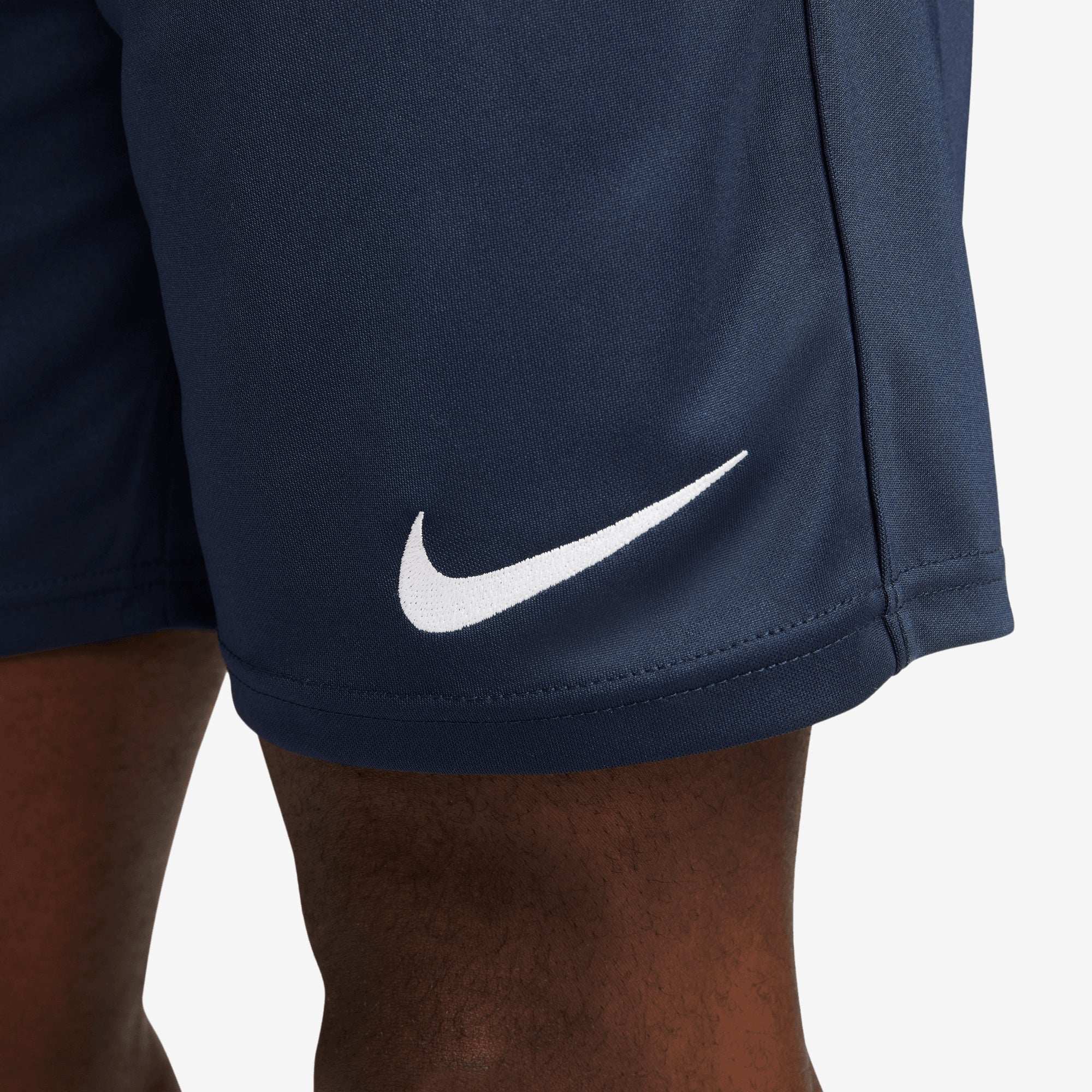 Nike Dri-FIT Park Men's Knit Soccer Shorts - Obsidian/Obsidian/White