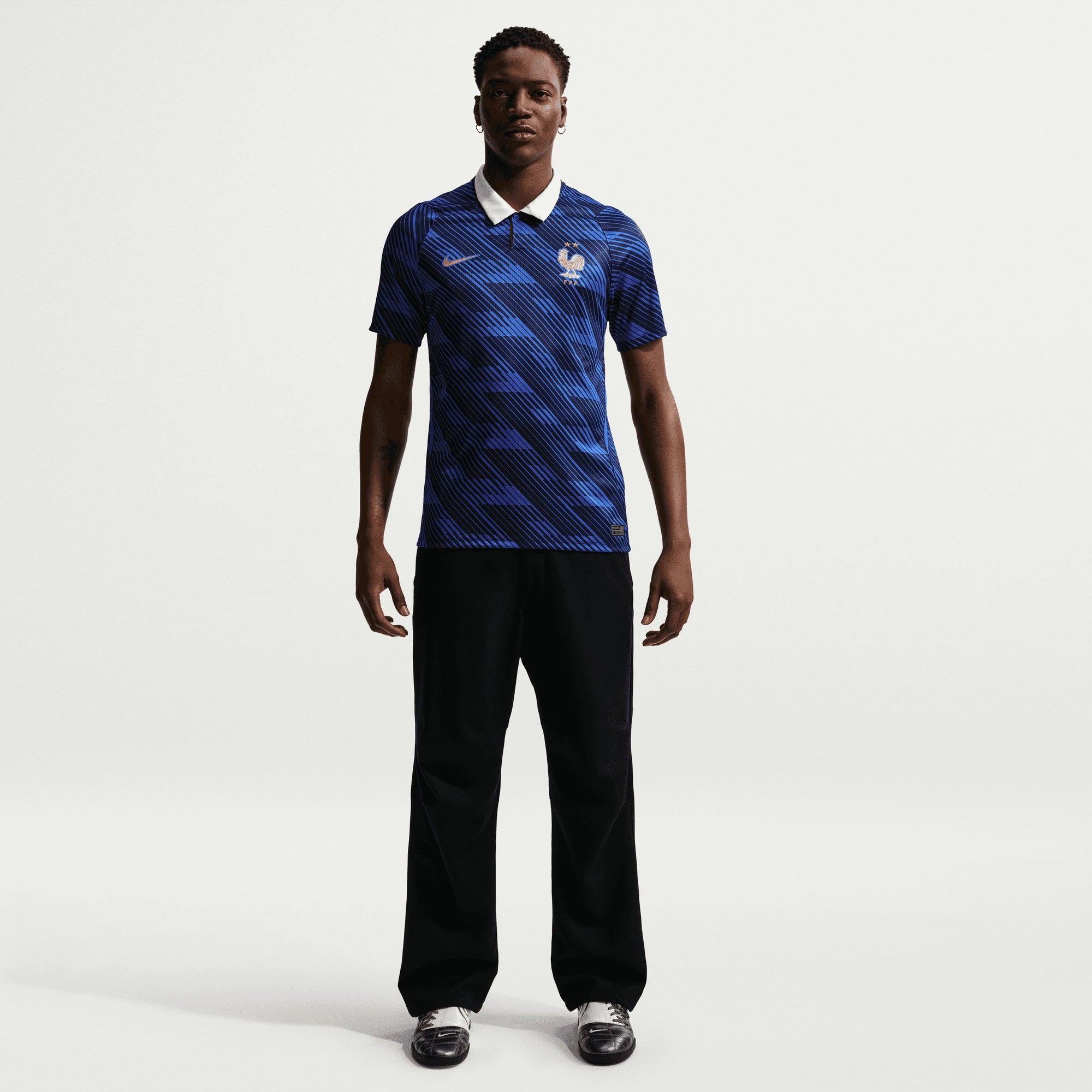 Nike France 2026 Stadium Home Men's Dri-FIT Soccer Replica Jersey