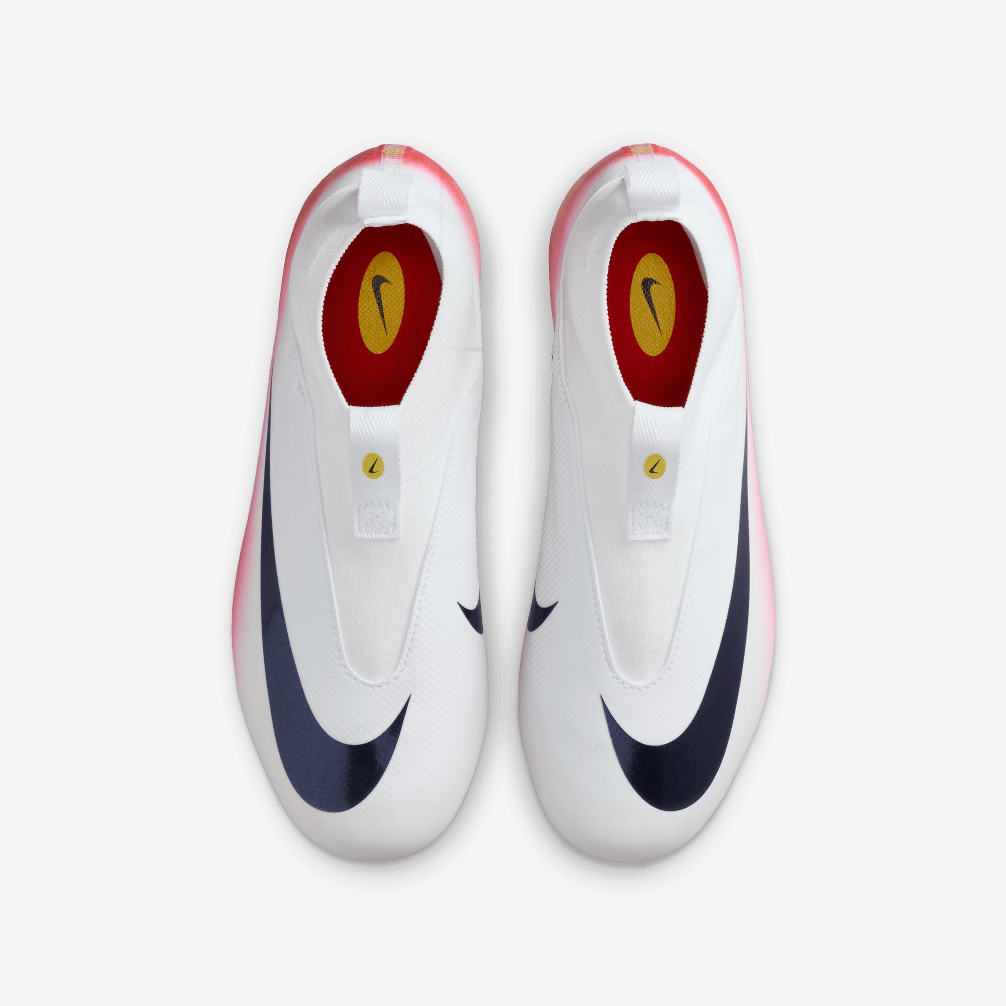 Nike Jr. Mercurial Superfly 10 Academy LV8 Big Kids' Multi-Ground High-Top Soccer Cleats - University Red/Dark Obsidian