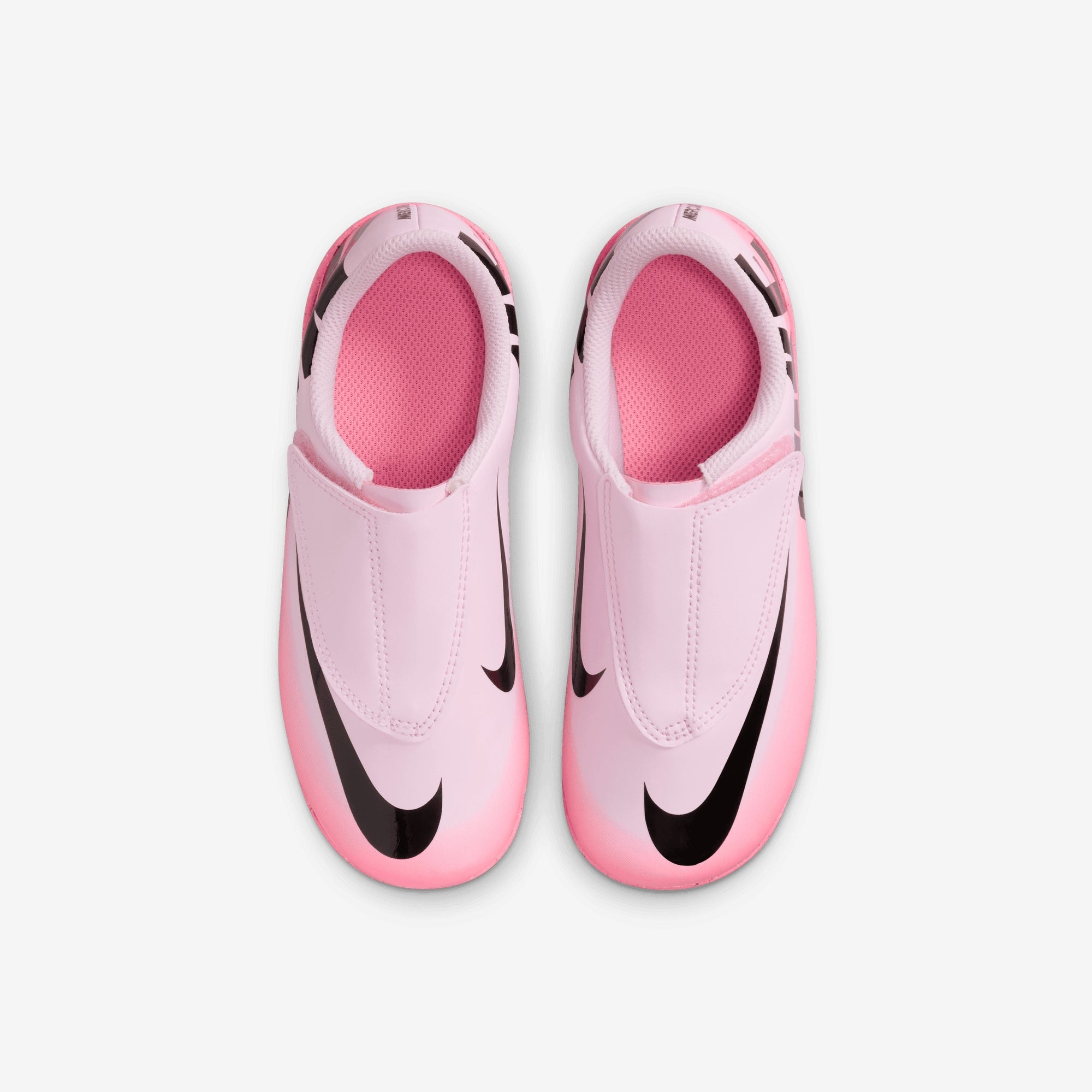 Nike Jr. Mercurial Vapor 15 Club Little Kids' Multi-Ground Low-Top Soccer Cleats - Pink Foam/Black