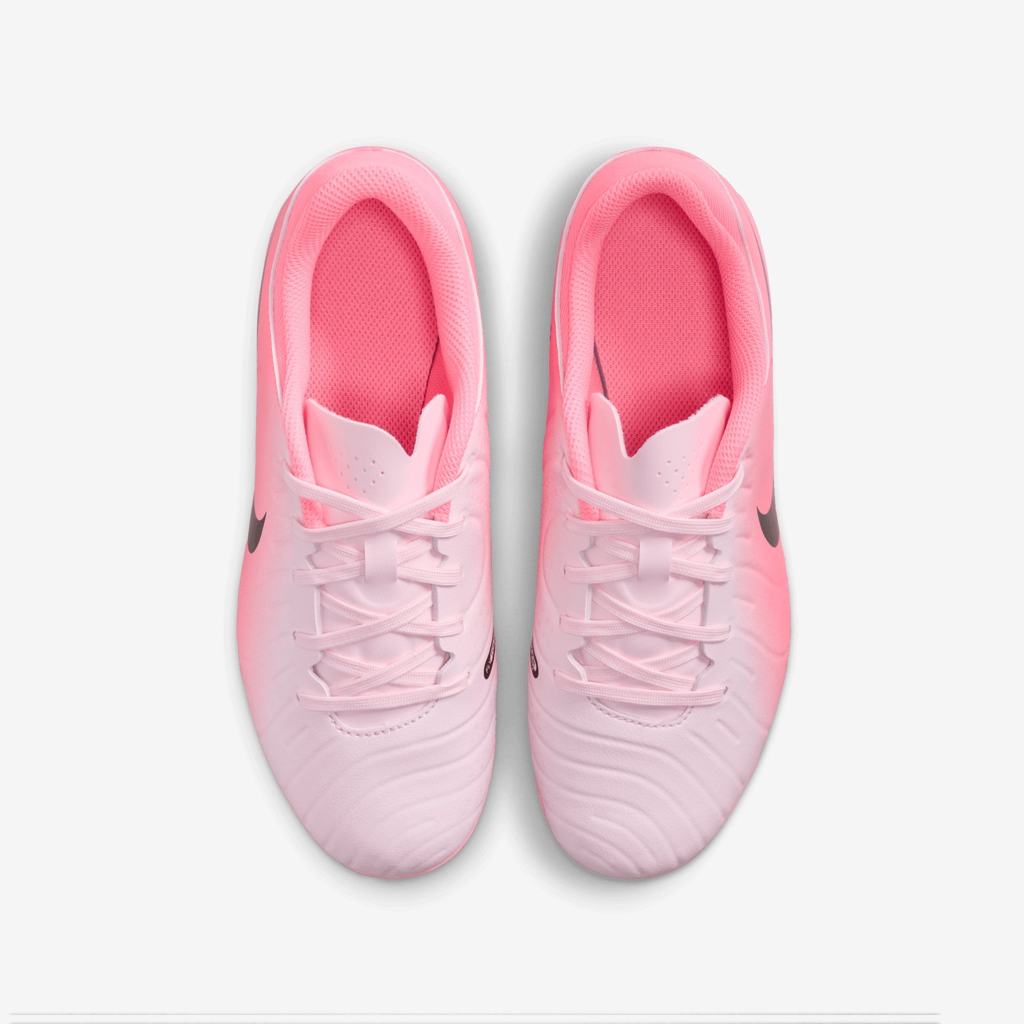 Nike Jr. Tiempo Legend 10 Academy Little/Big Kids' MG Low-Top Soccer Cleats - Pink Foam/Black