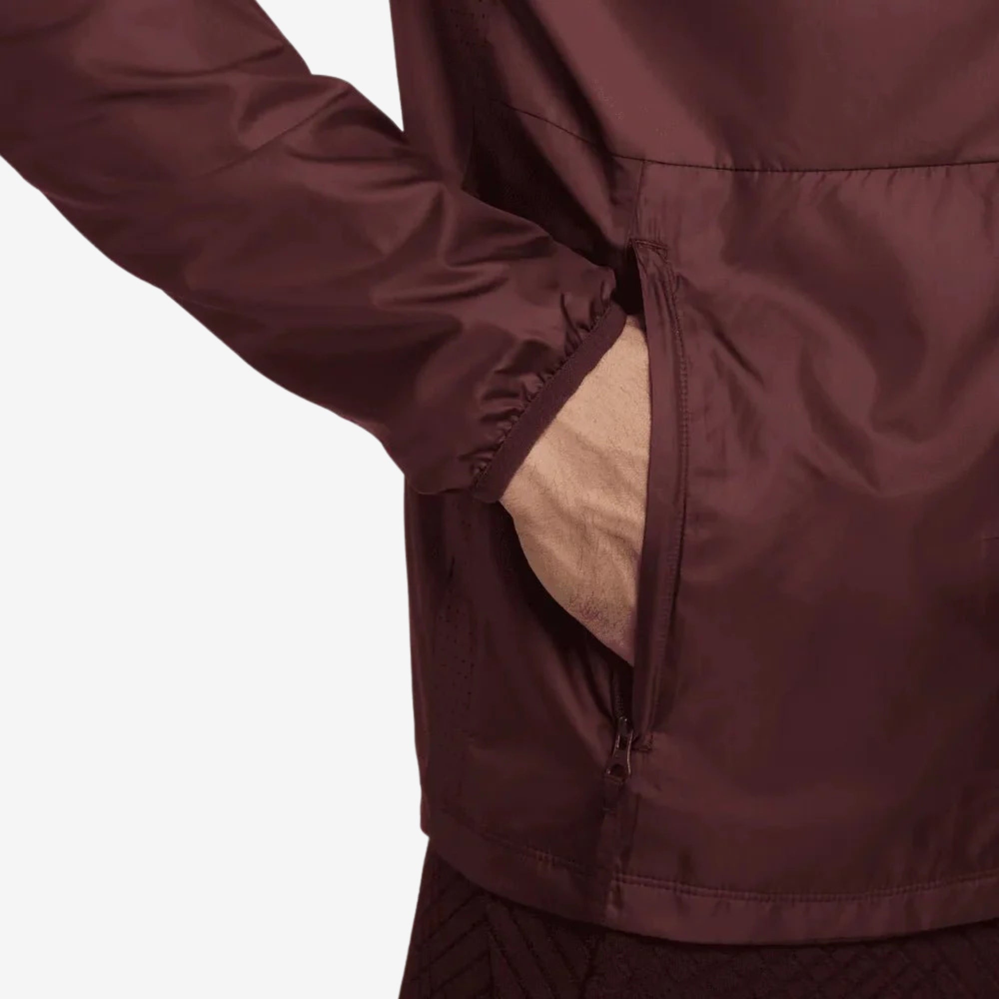 Nike Liverpool FC Repel Academy AWF Men's Full-Zip Soccer Windbreaker Jacket - Burgundy Crush/Tough Red/Siren Red