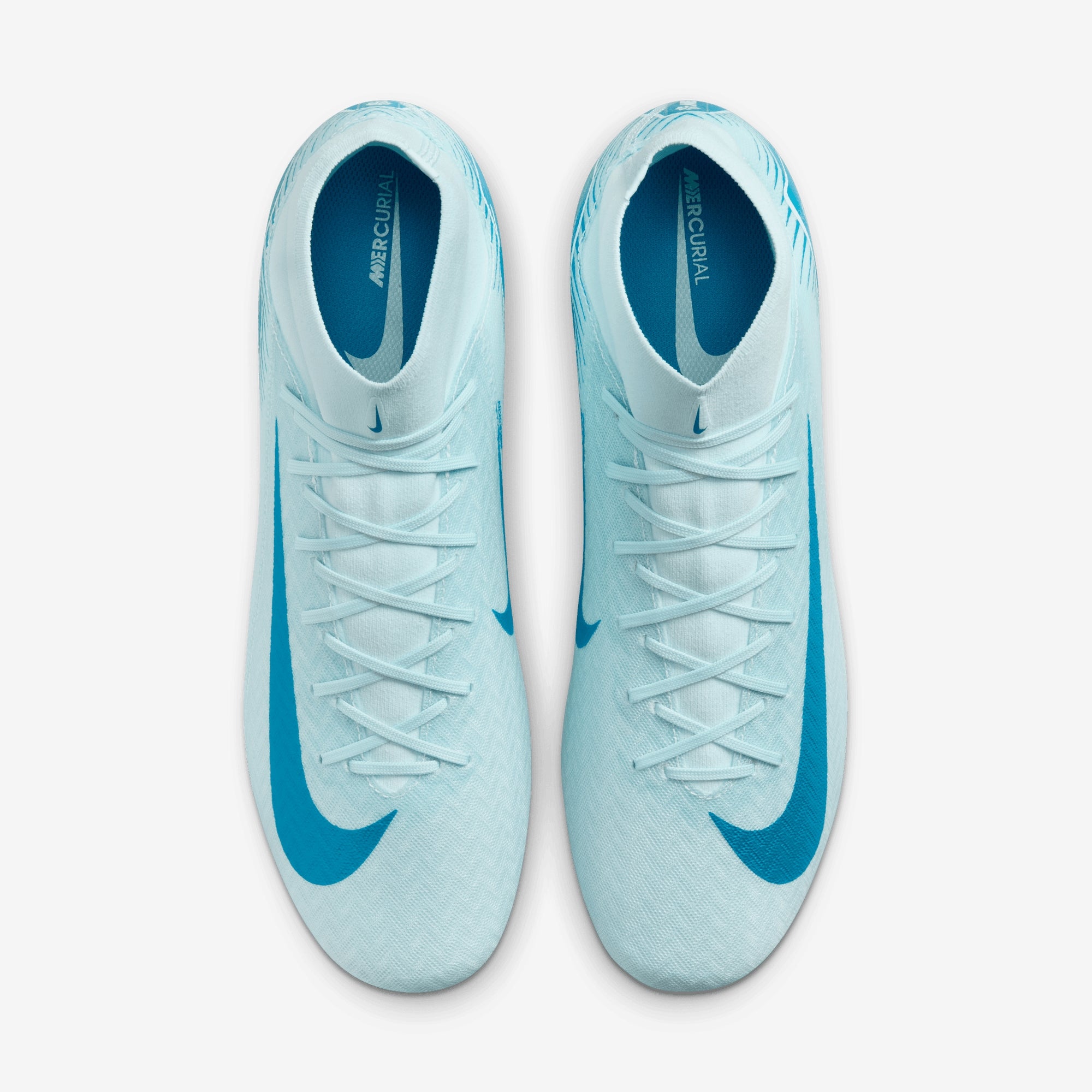 Nike Mercurial Superfly 10 Academy MG High-Top Soccer Cleats - Glacier Blue/Blue Orbit