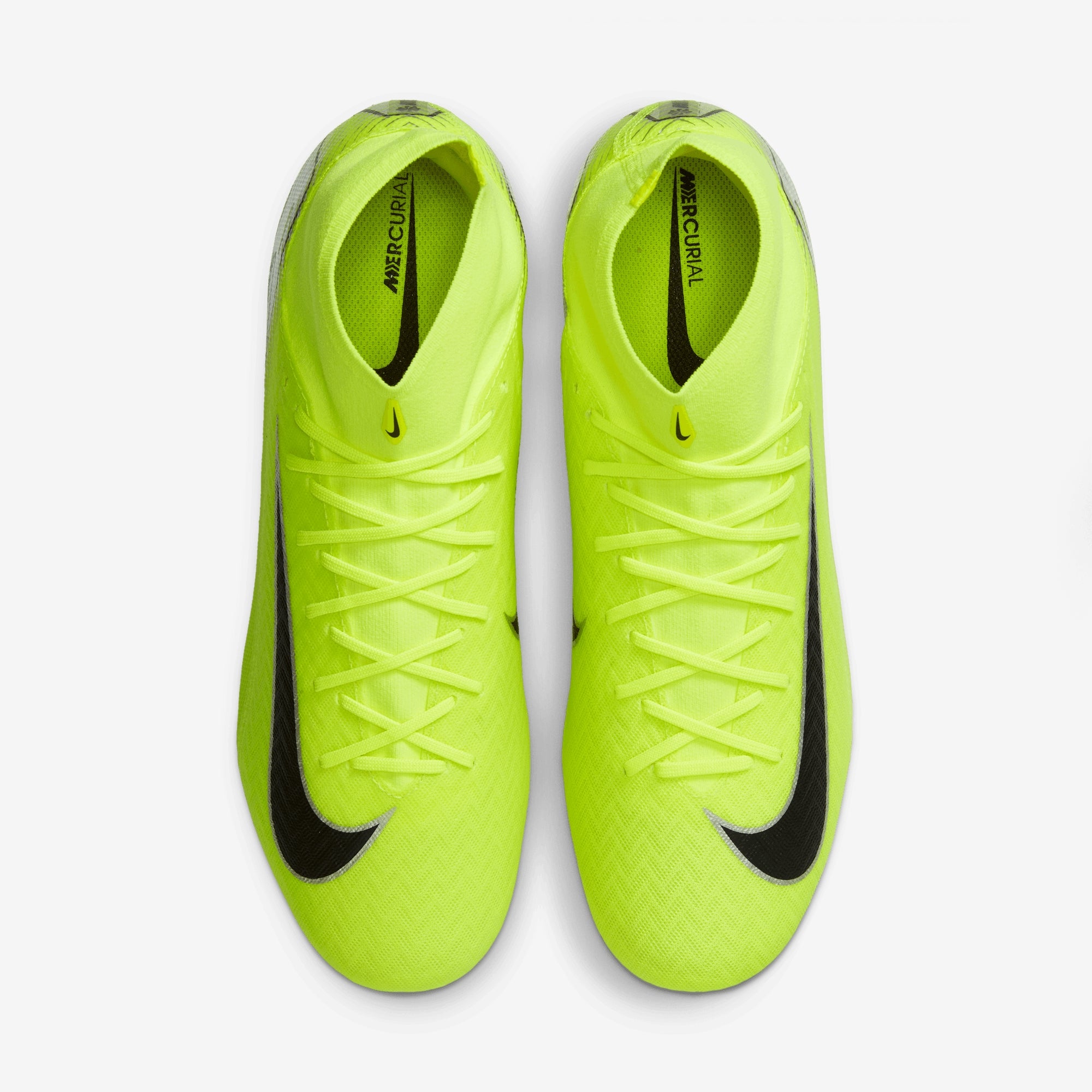 Nike Mercurial Superfly 10 Academy MG High-Top Soccer Cleats - Volt/Black