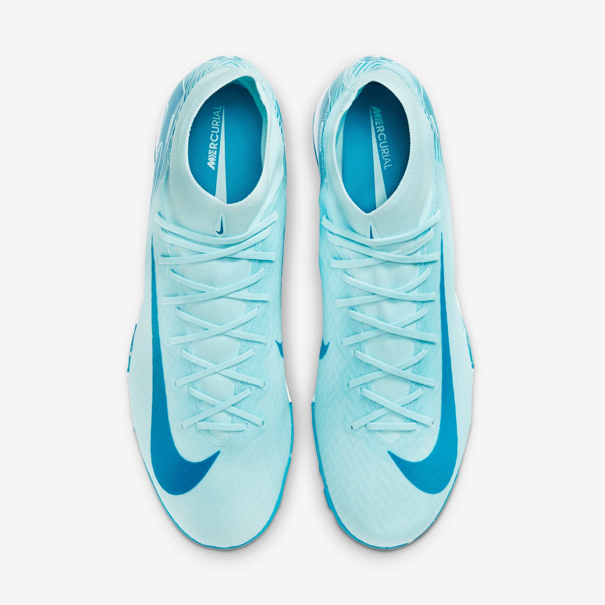 Nike Mercurial Superfly 10 Academy TF High-Top Soccer Shoes - Glacier Blue/Blue Orbit