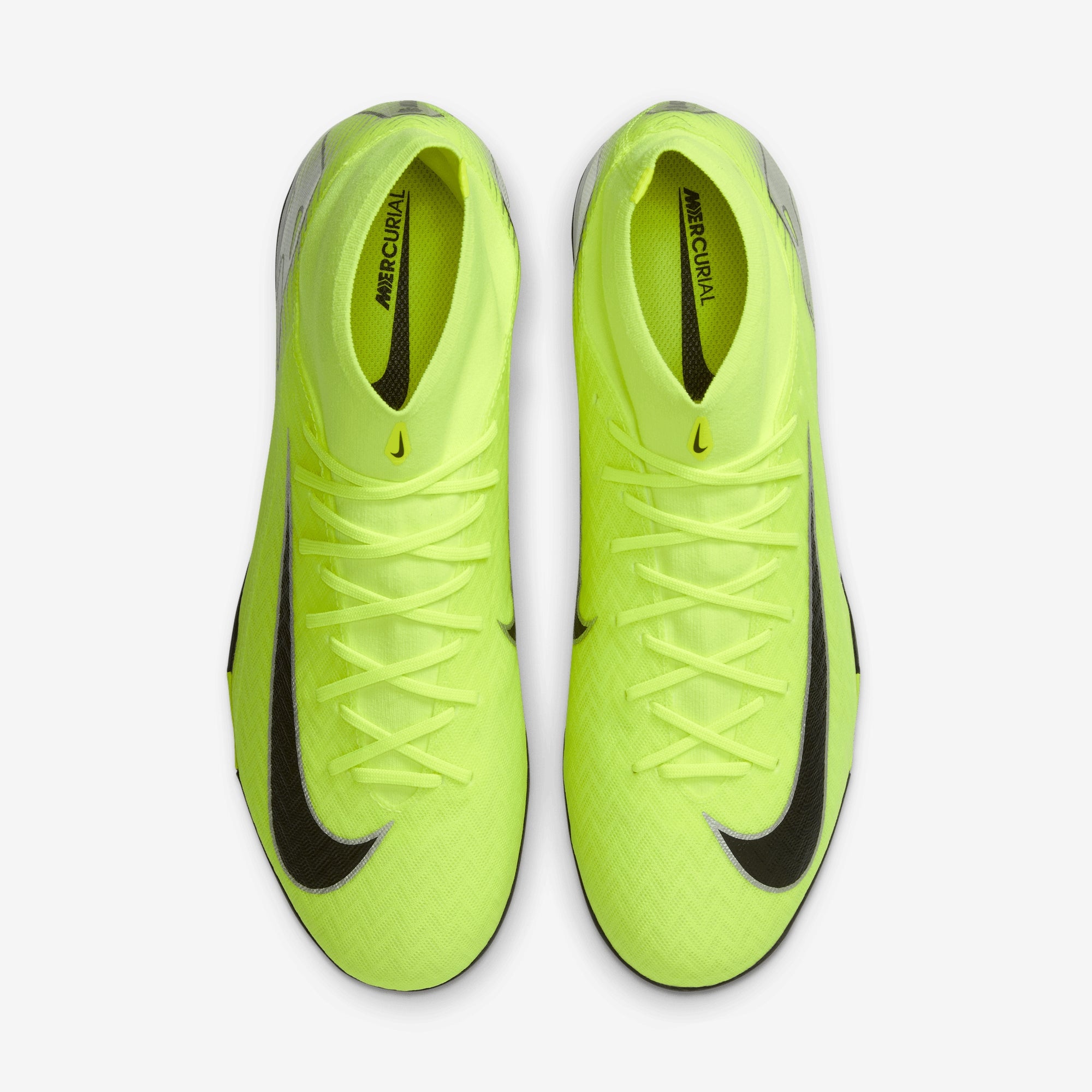 Nike Mercurial Superfly 10 Academy TF High-Top Soccer Shoes - Volt/Black