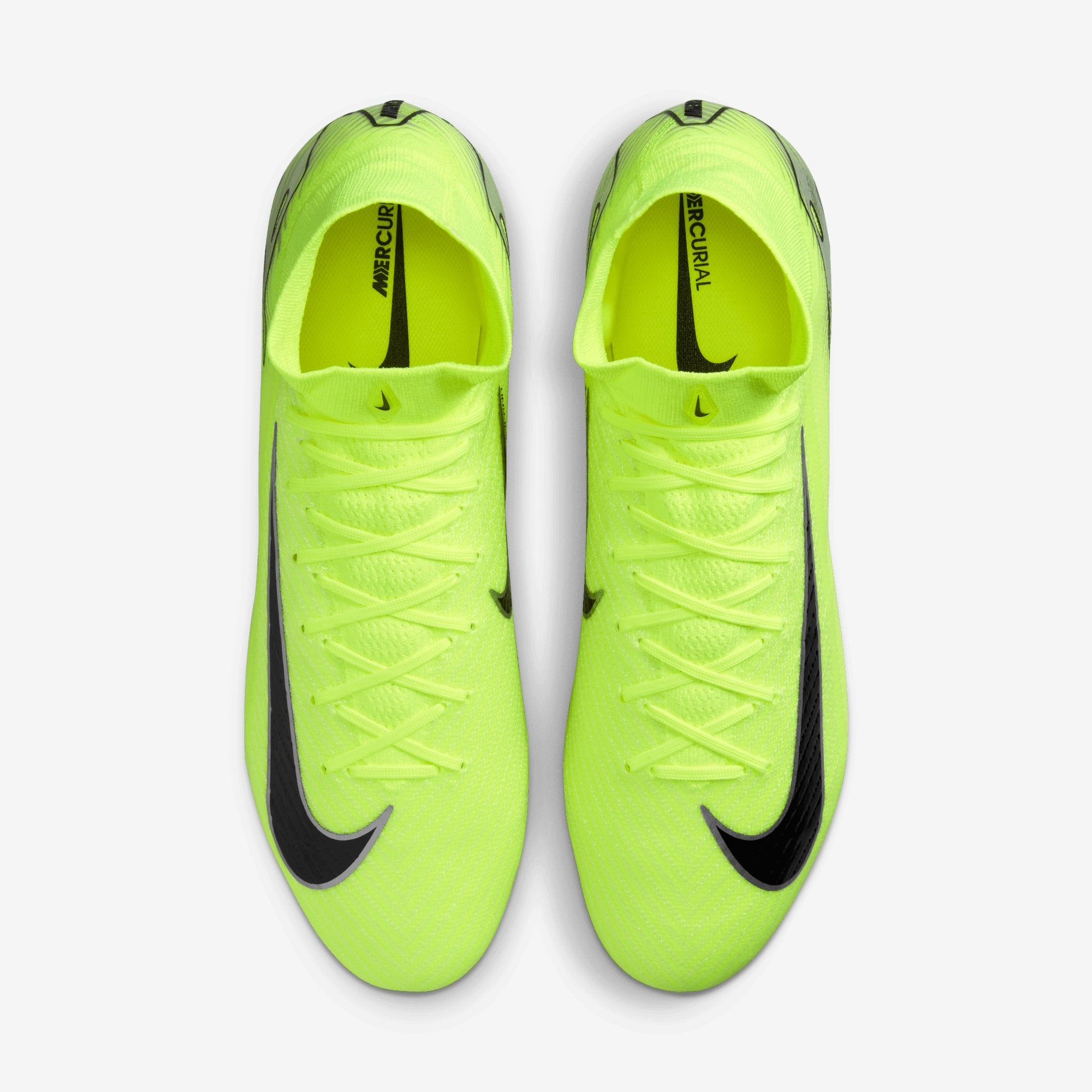 Nike Mercurial Superfly 10 Elite AG-Pro High-Top Soccer Cleats - Volt/Black