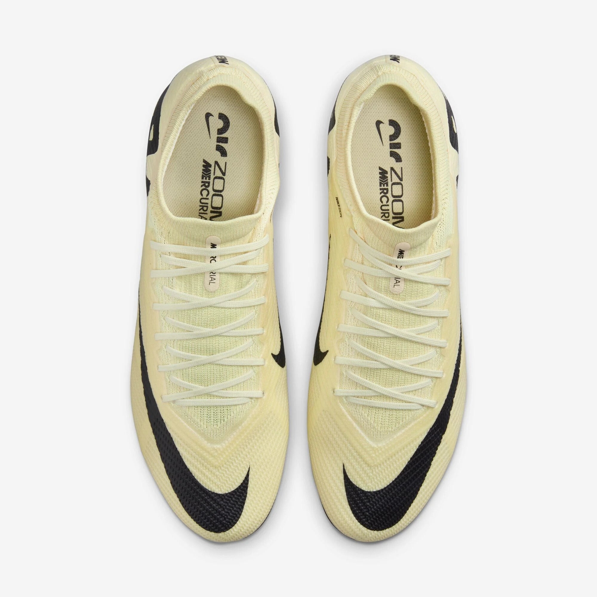 Nike Mercurial Vapor 15 Pro Firm-Ground Low-Top Soccer Cleats - Lemonade/Black