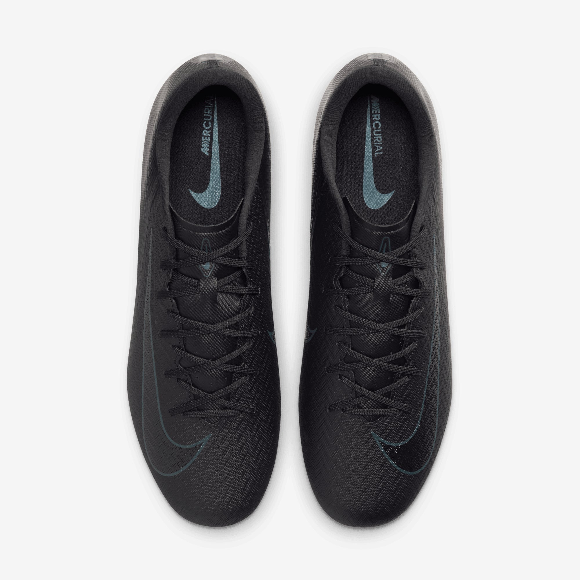 Nike Mercurial Vapor 16 Academy MG Low-Top Soccer Cleats - Black/Black-Deep Jungle