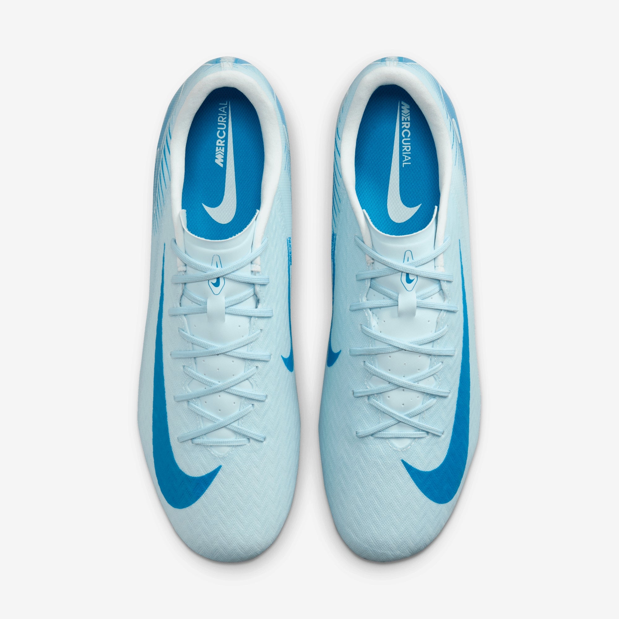 Nike Mercurial Vapor 16 Academy MG Low-Top Soccer Cleats - Glacier Blue/Blue Orbit