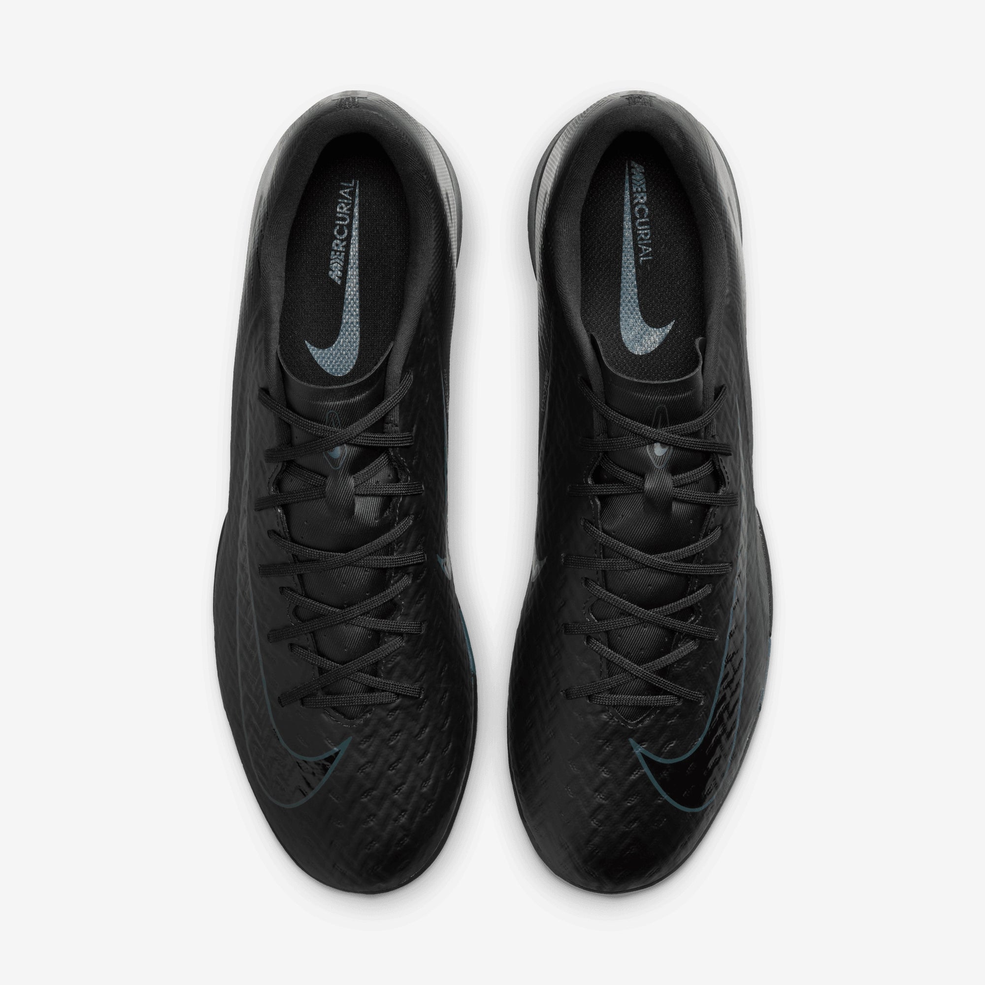 Nike Mercurial Vapor 16 Academy IC Low-Top Soccer Shoes - Black/Black-Deep Jungle