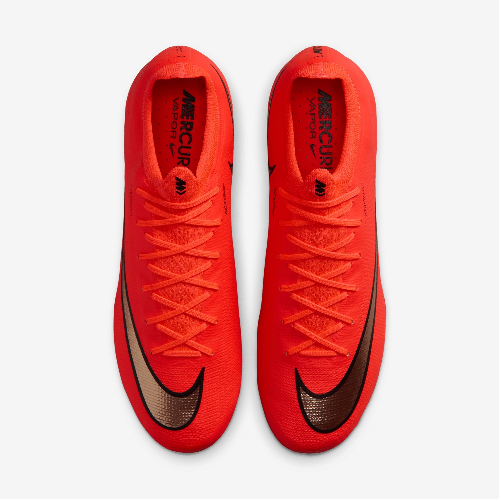 Nike Mercurial Vapor 17 Elite Firm-Ground Low-Top Soccer Cleats - Bright Crimson/Blur