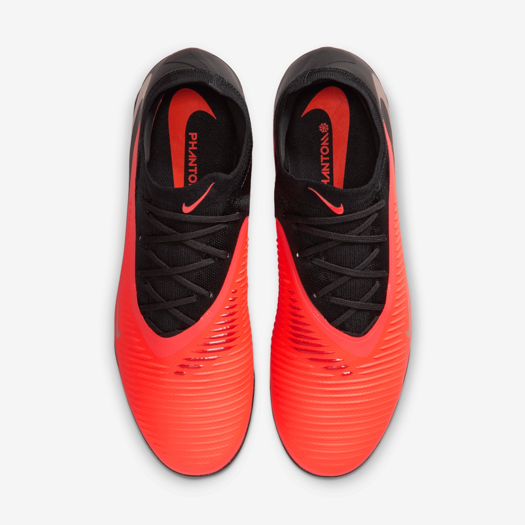 Nike Phantom 6 Low Pro Turf Soccer Shoes - Bright Crimson/Blur-Black