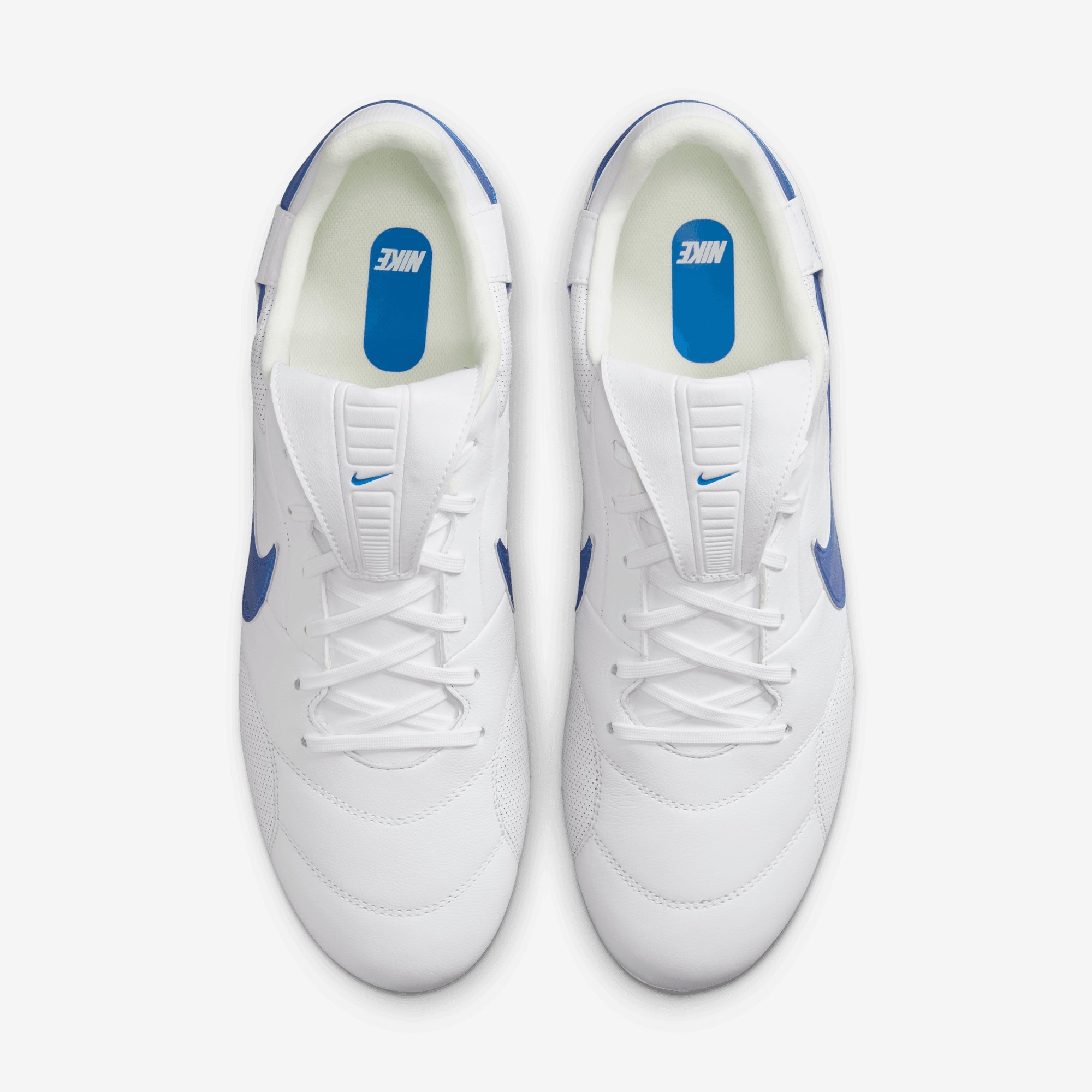 Nike Premier 3 FG Low-Top Soccer Cleats - White/Signal Blue