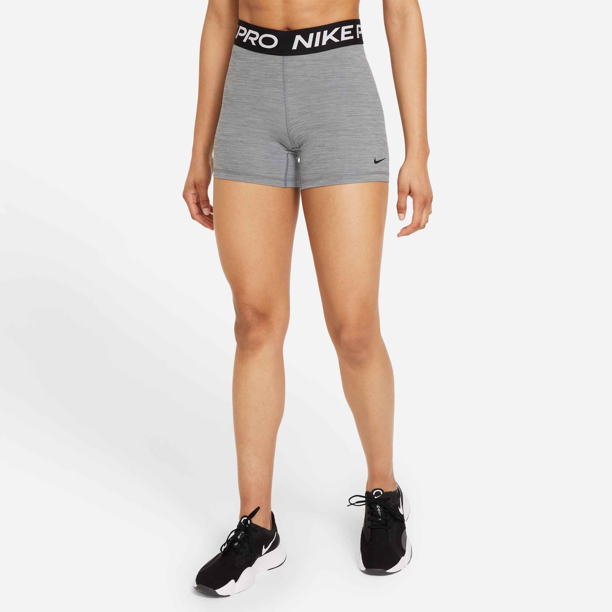 Nike Pro 365 Women's 5" Shorts - Smoke Grey/Htr/Black/Black