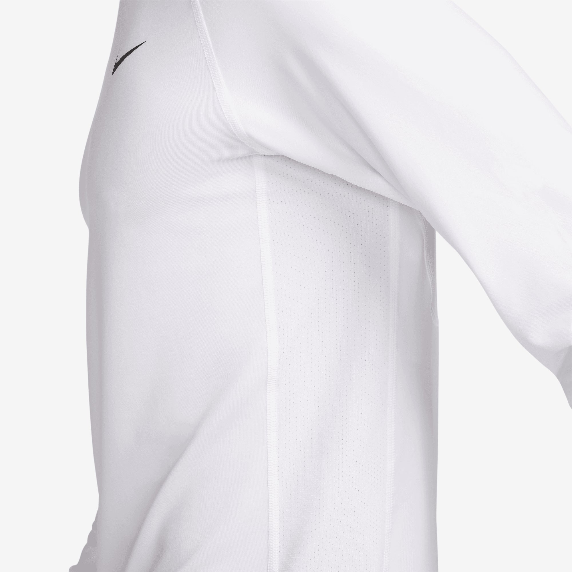 Nike Pro Men's Long-Sleeve Top - White/Black