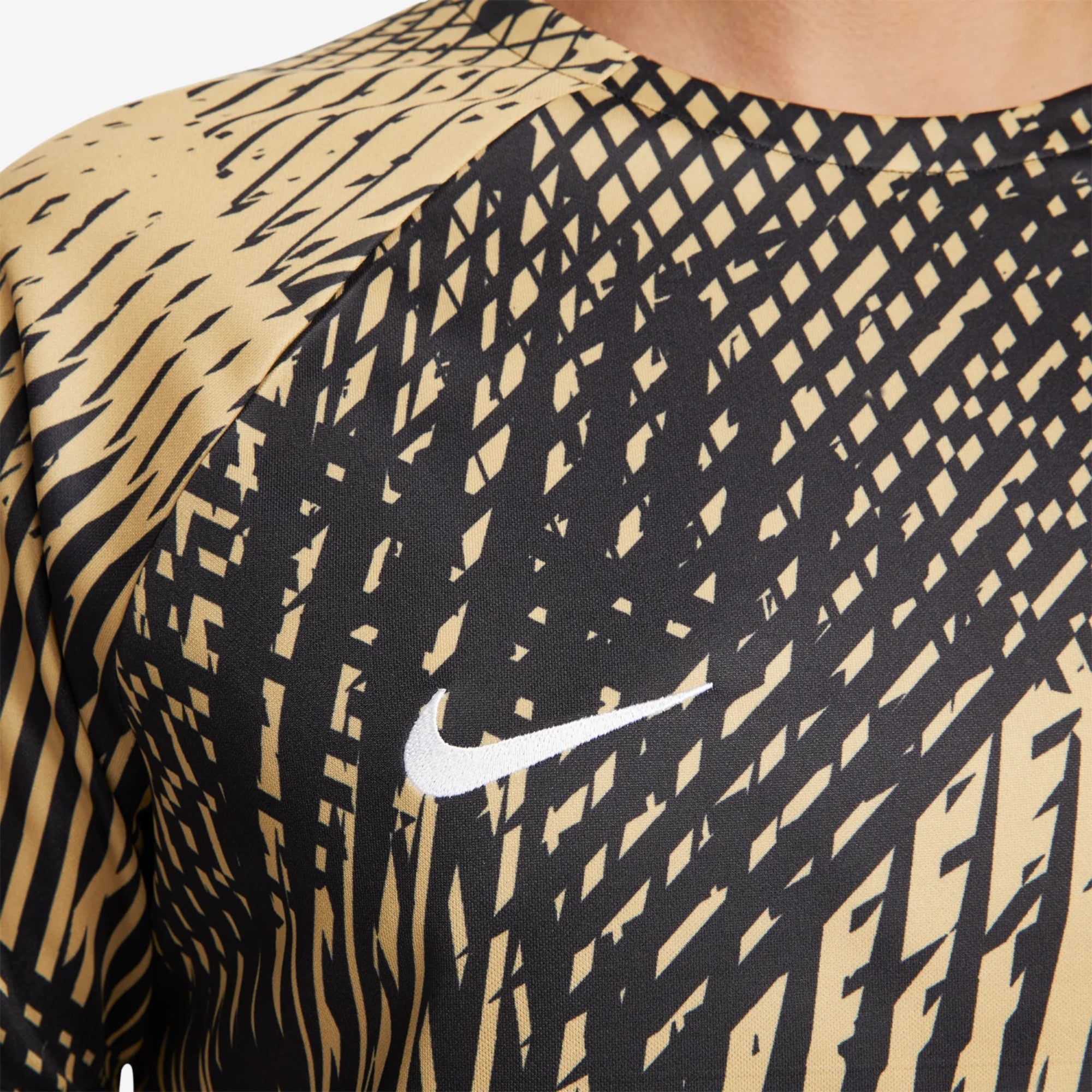 Nike Pumas UNAM Pre-Match Men's Soccer Jersey - Black/Truly Gold/White