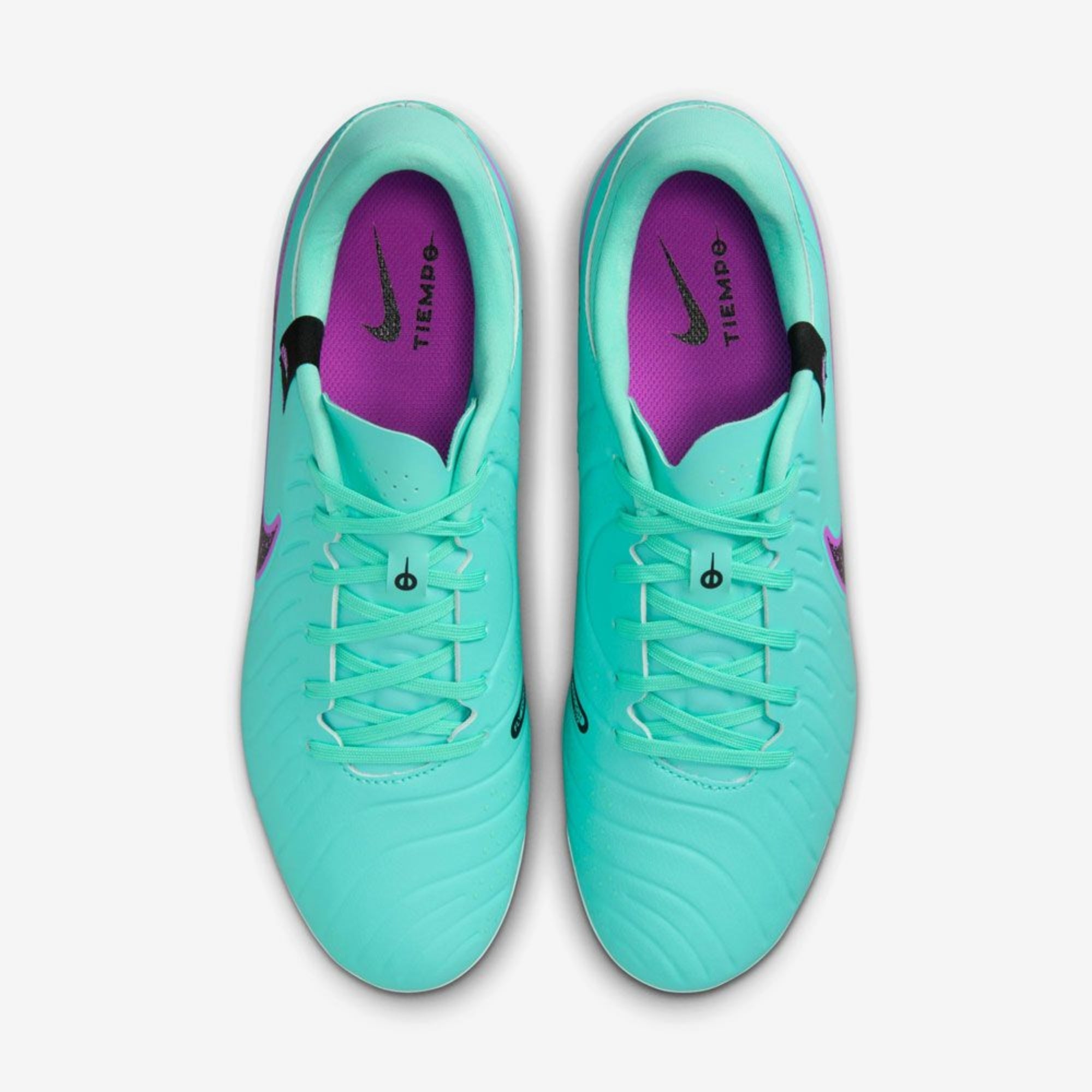 Nike Tiempo Legend 10 Academy MG Low-Top Soccer Cleats - Hyper Turquoise/Black/Fuchsia Dream