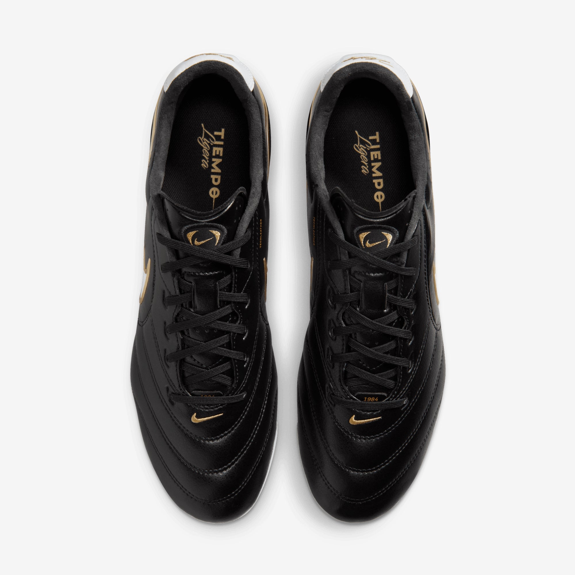 Nike Tiempo Ligera Pro Firm-Ground Low-Top Soccer Cleats - Black/White