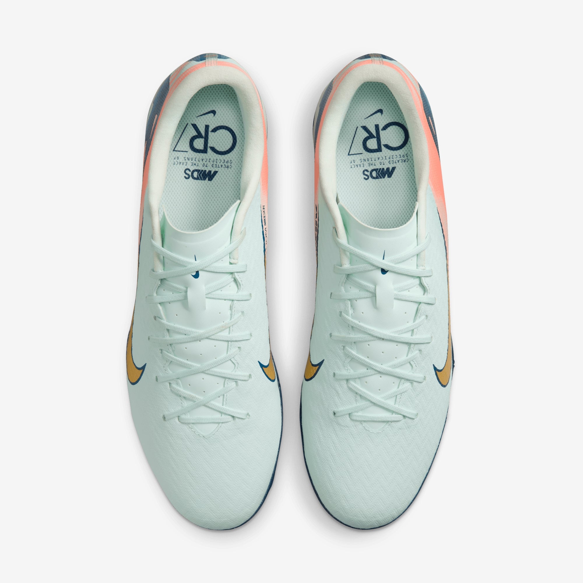 Nike Vapor 16 Academy Mercurial Dream Speed TF Low-Top Soccer Shoes - Barely Green/Mtlc Gold Coin