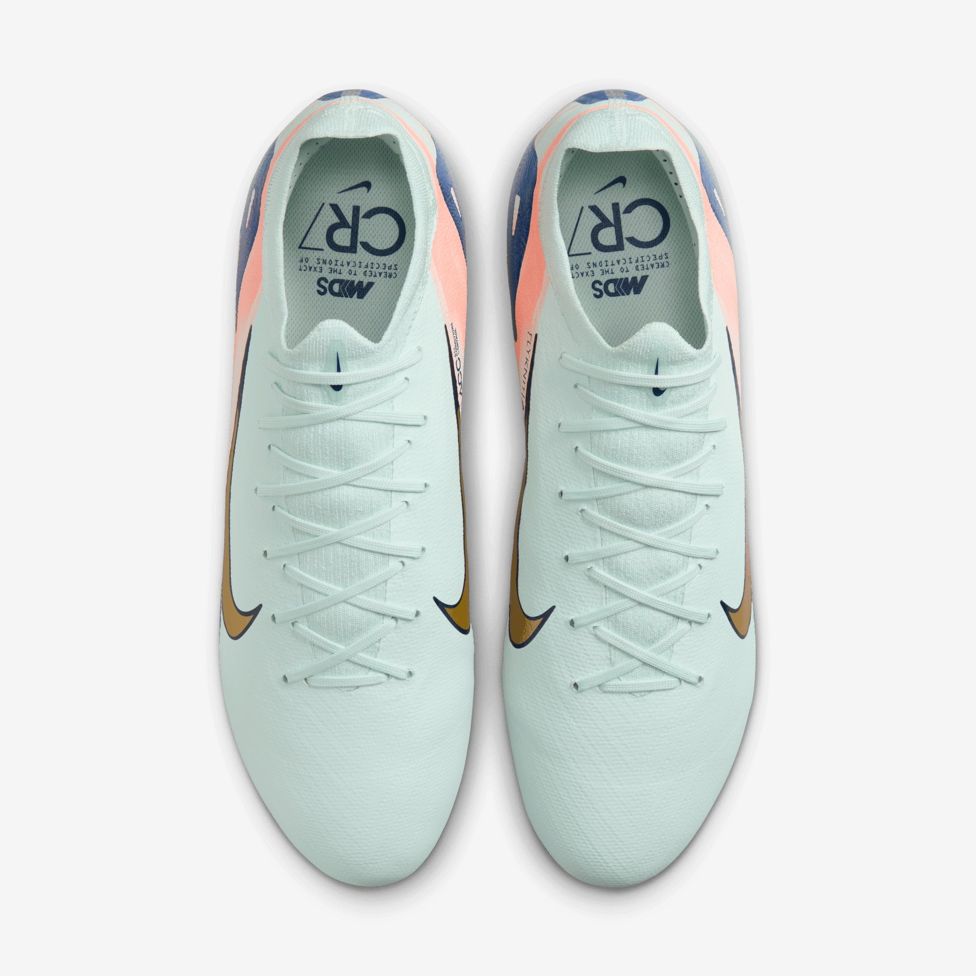 Nike Vapor 16 Pro Mercurial Dream Speed FG Low-Top Soccer Cleats - Barely Green/Mtlc Gold Coin