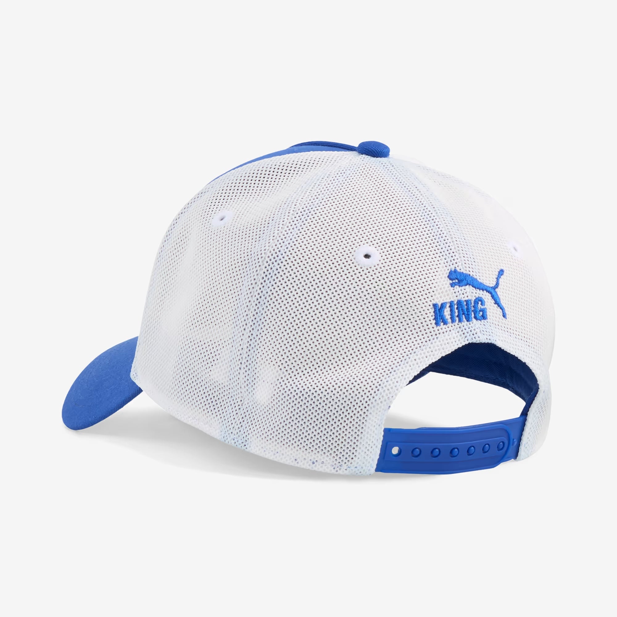 PUMA Manchester City King Trucker Hat - Speedy Blue-PUMA White