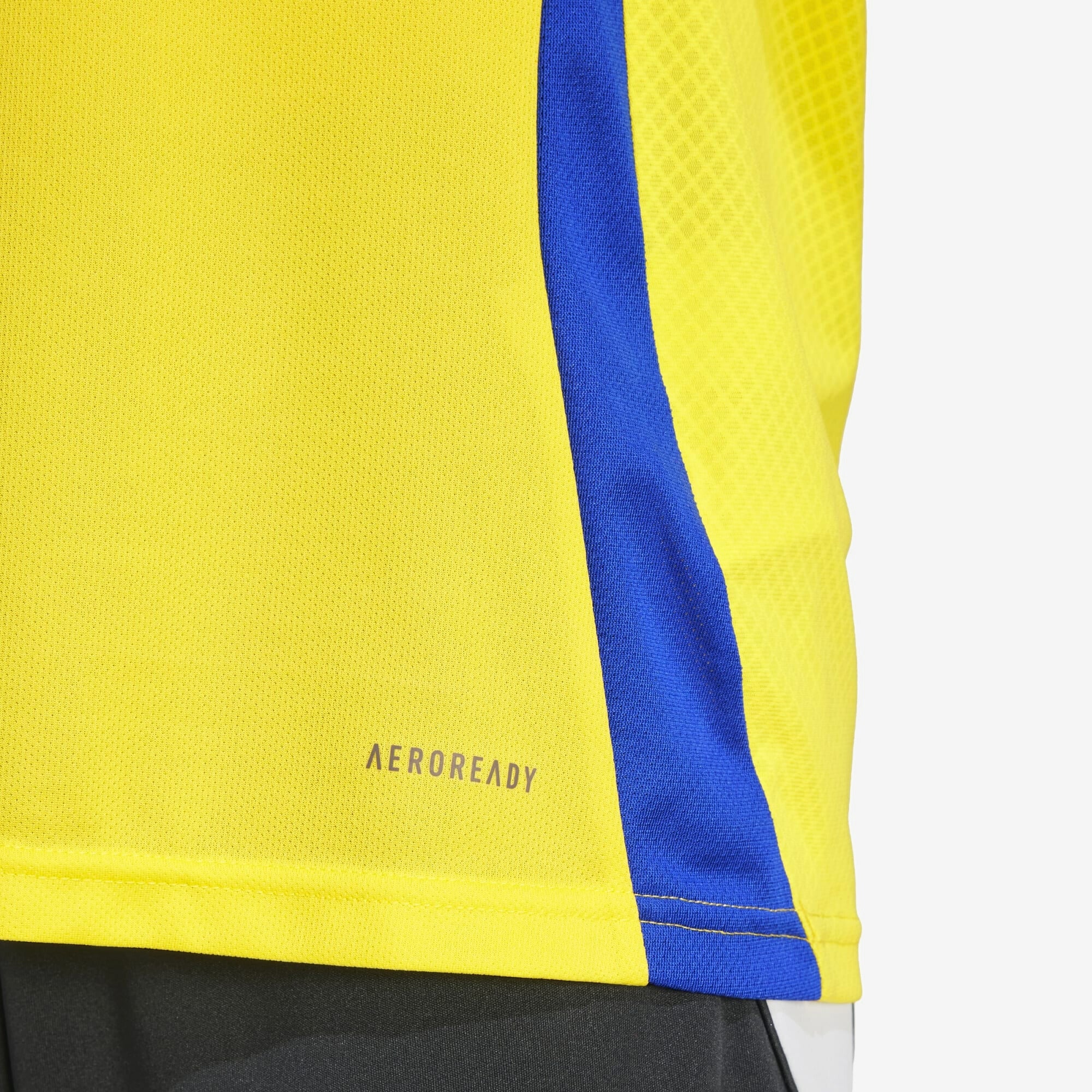 adidas Al Nassr FC 2024/25 Ronaldo Stadium Home Men's AEROREADY Soccer Replica Jersey - Impact Yellow / Royal Blue