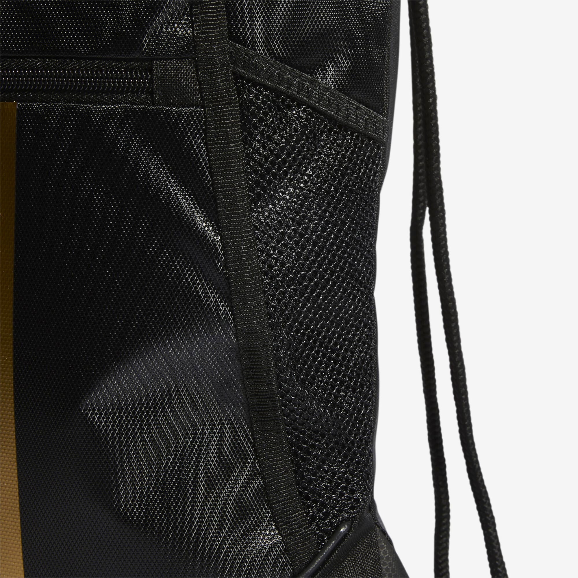 adidas Alliance Sackpack - Black / Gold Metallic