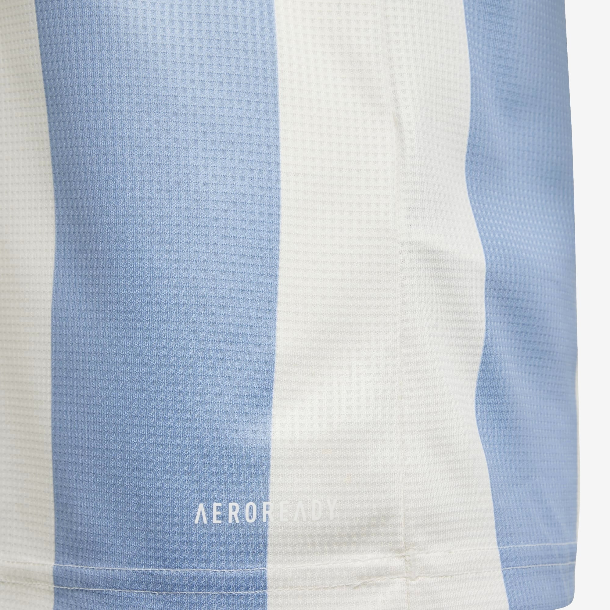 adidas Argentina Anniversary Big Kids' AEROREADY Soccer Jersey - Ambient Sky / Cloud White