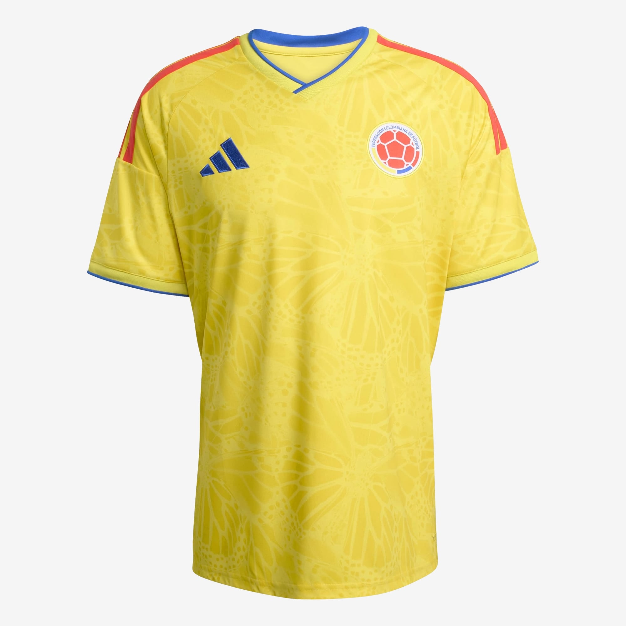 adidas Colombia 2026 Stadium Home Men's Soccer Jersey - Impact Yellow