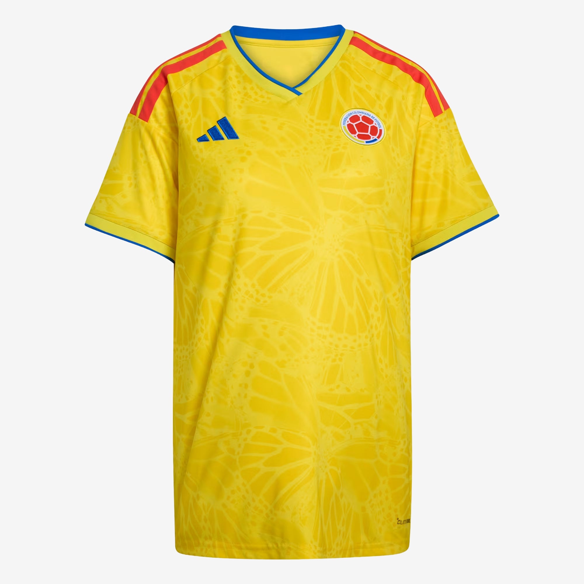 adidas Colombia 2026 Stadium Home Women's Soccer Jersey - Impact Yellow