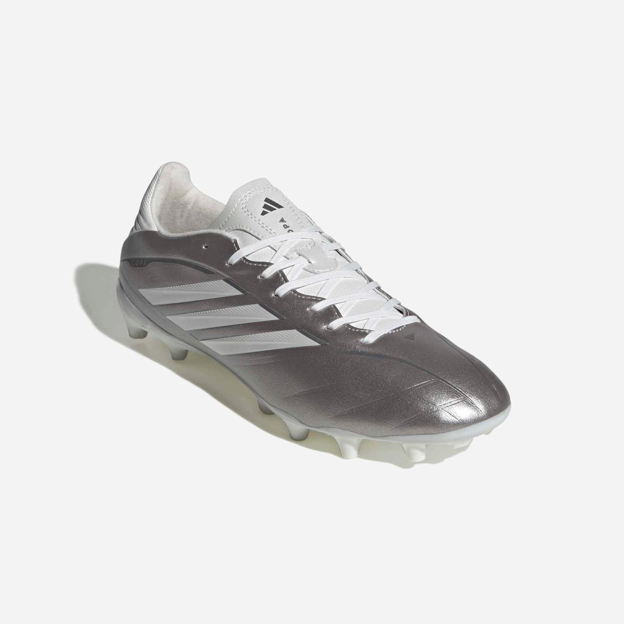 adidas Copa Pure IV Firm-Ground Low-Top Soccer Cleats - Taupe Met. / Zero Met. / Night Met.