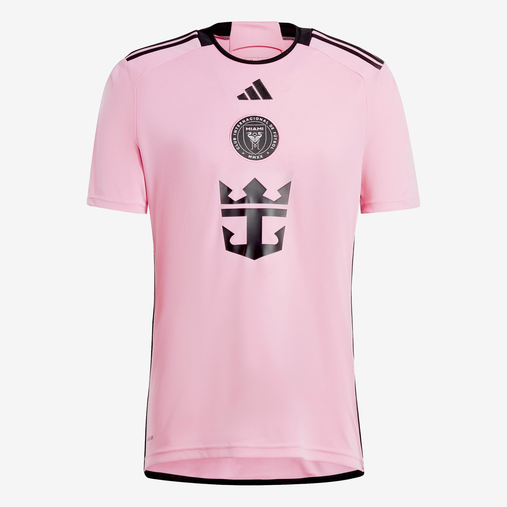 adidas Inter Miami CF 2024/25 Messi Stadium Home Men's AEROREADY Soccer Replica Jersey - Easy Pink