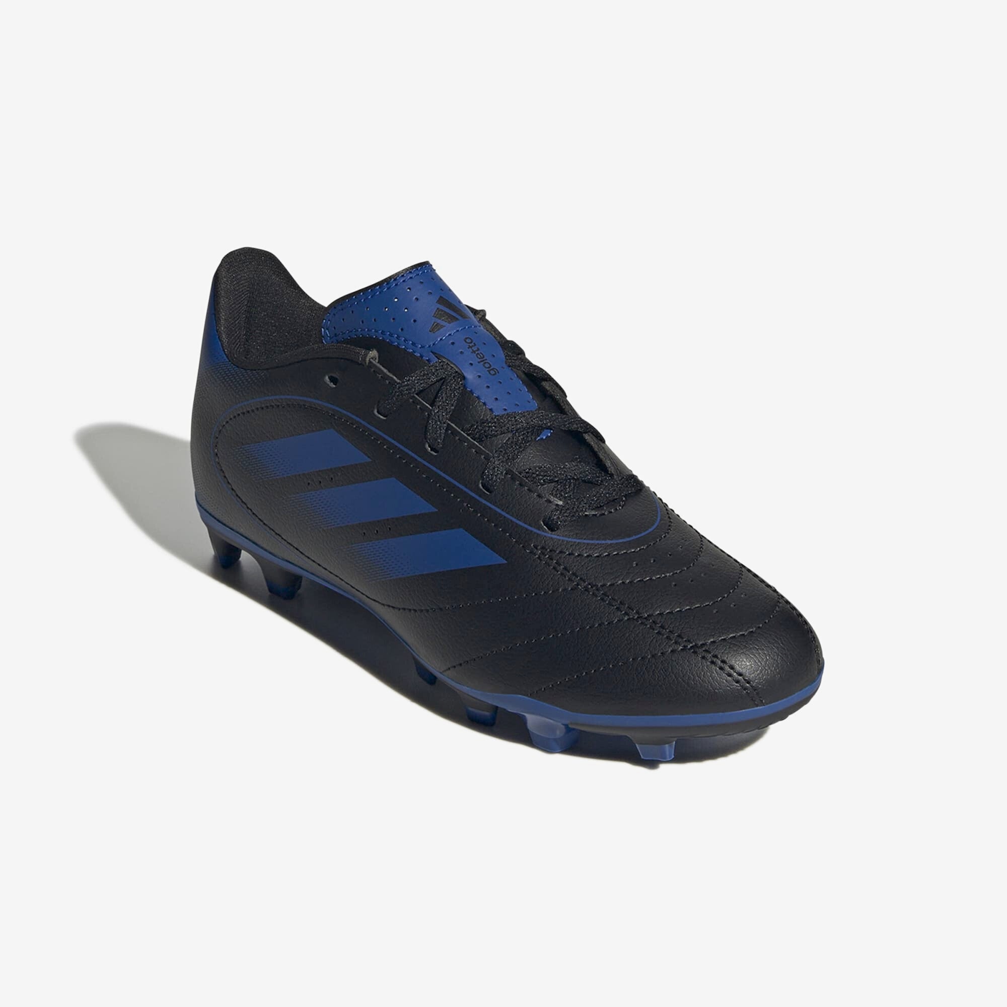 adidas Jr. Goletto IX Little/Big Kids' FG/MG Low-Top Soccer Cleats - Team Royal Blue / Core Black / Team Royal Blue